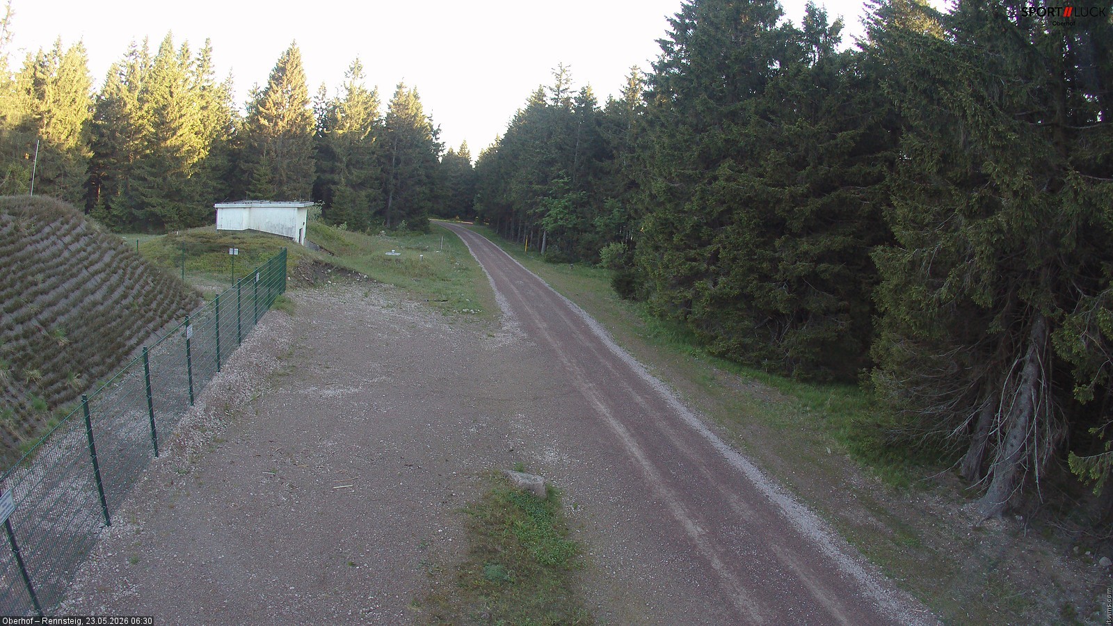 Archiv Foto Webcam Stein 16 am Wanderweg Rennsteig