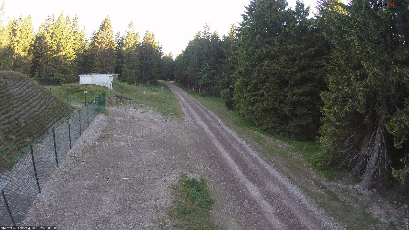 Archived image Webcam Hiking trail Rennsteig