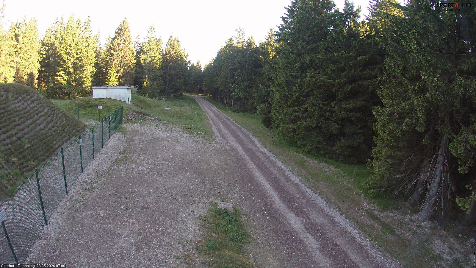Archived image Webcam Hiking trail Rennsteig