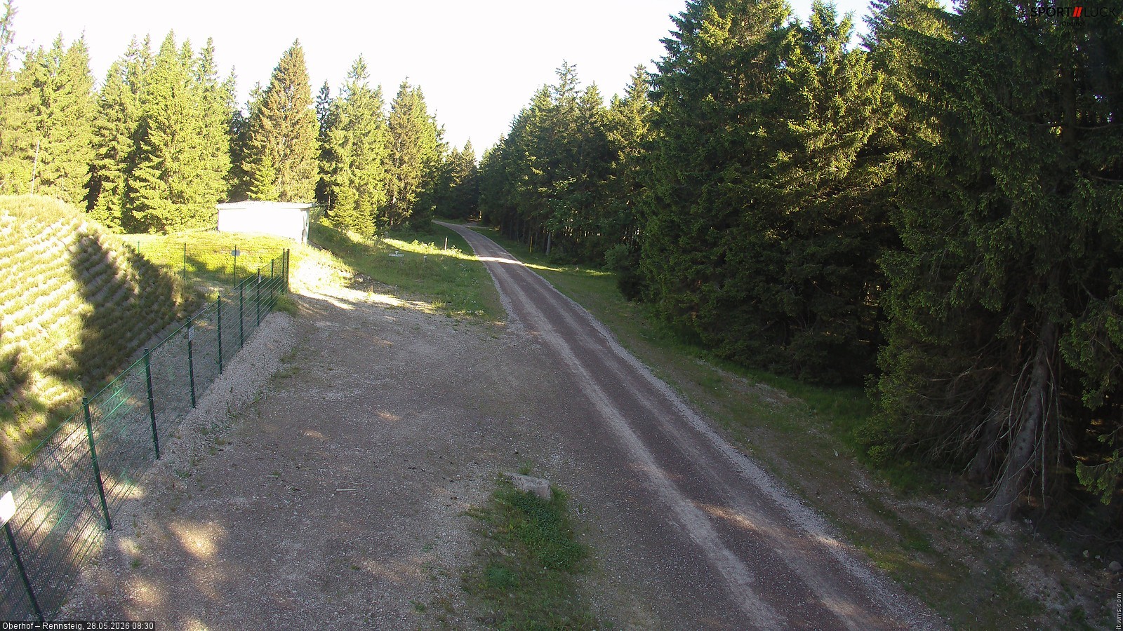 Archived image Webcam Hiking trail Rennsteig