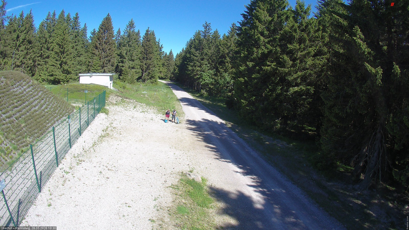 Archived image Webcam Hiking trail Rennsteig