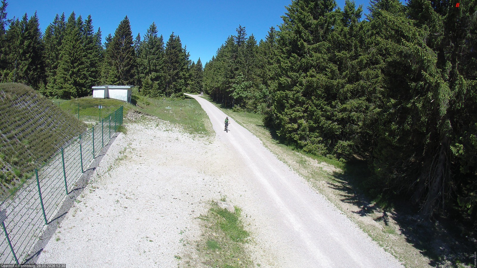 Archived image Webcam Hiking trail Rennsteig