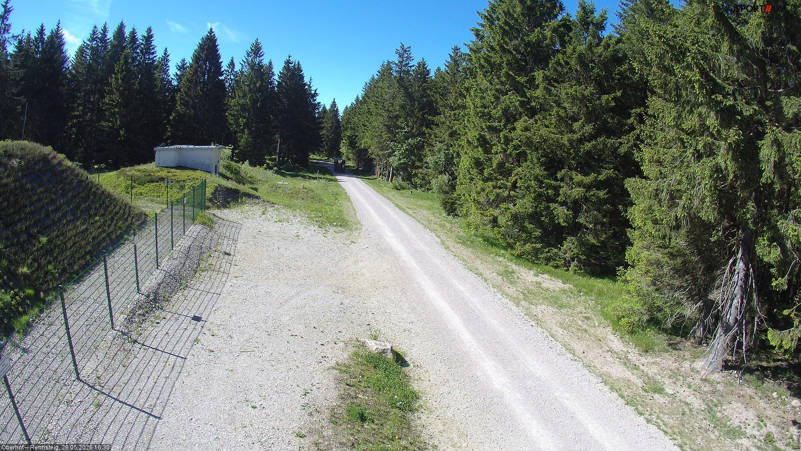Archived image Webcam Hiking trail Rennsteig