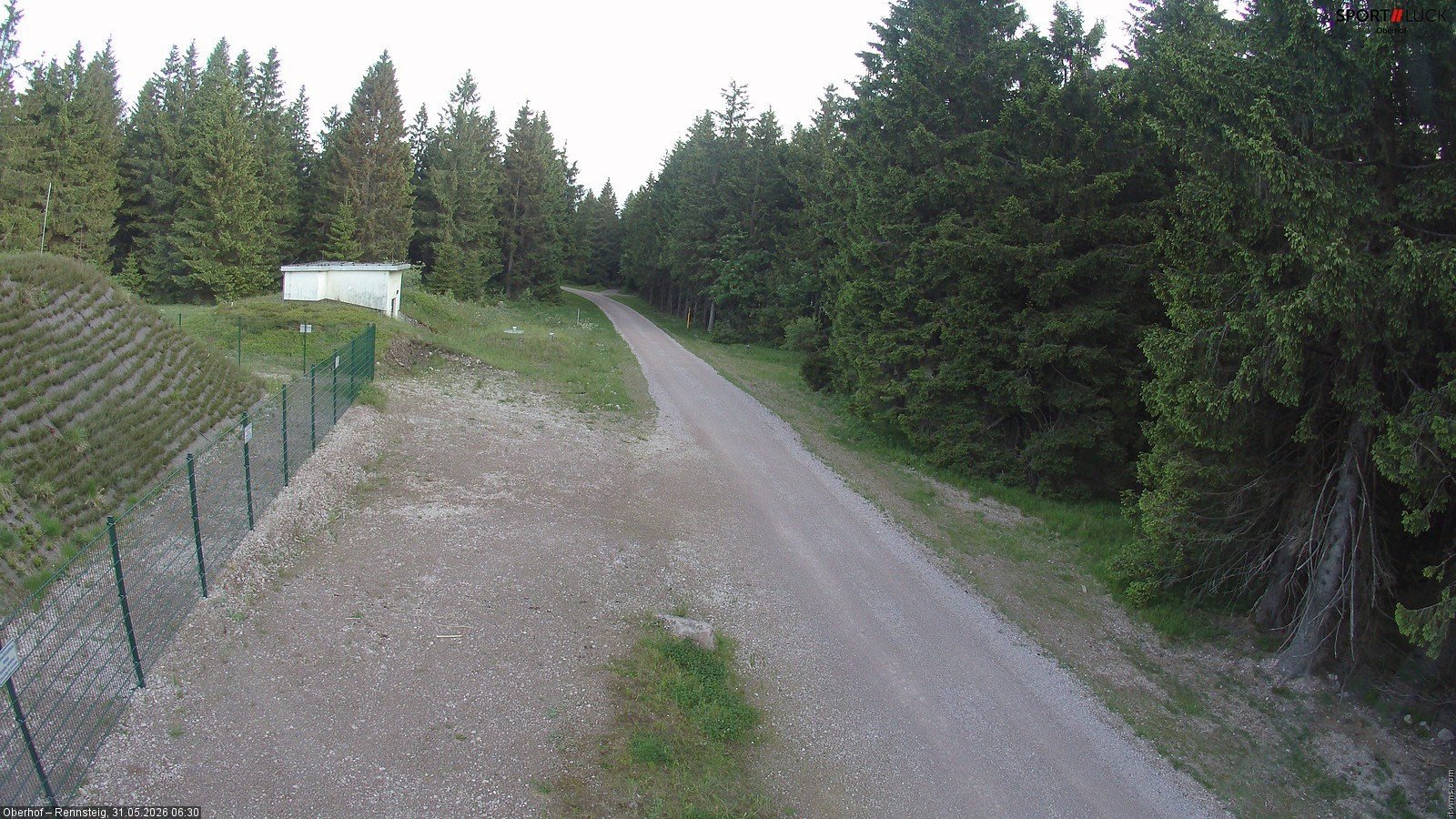 Archived image Webcam Hiking trail Rennsteig