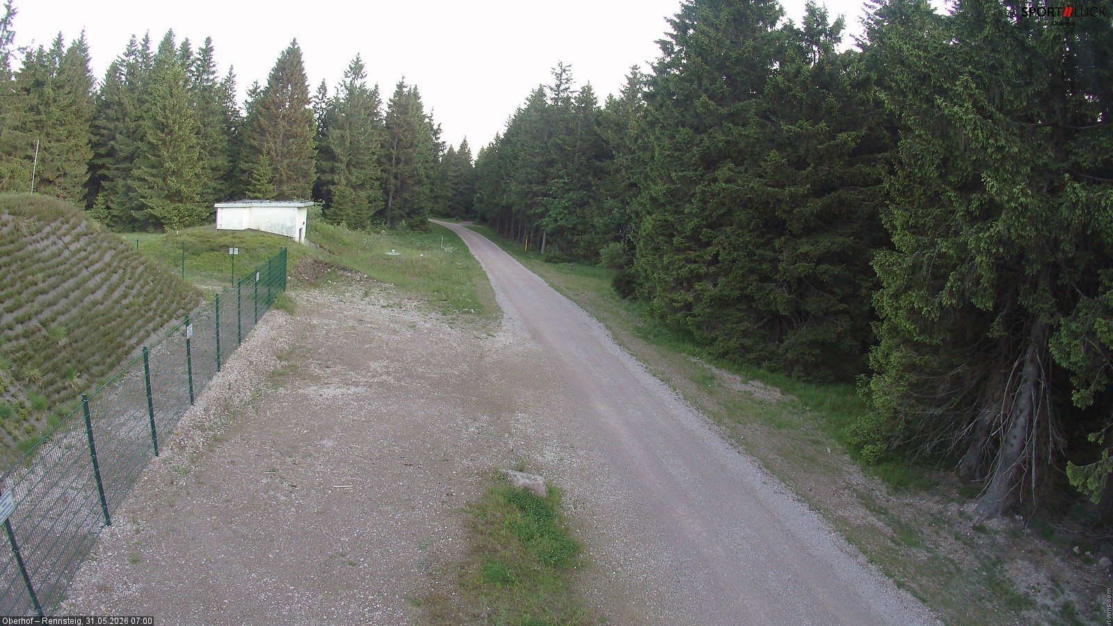 Archived image Webcam Hiking trail Rennsteig