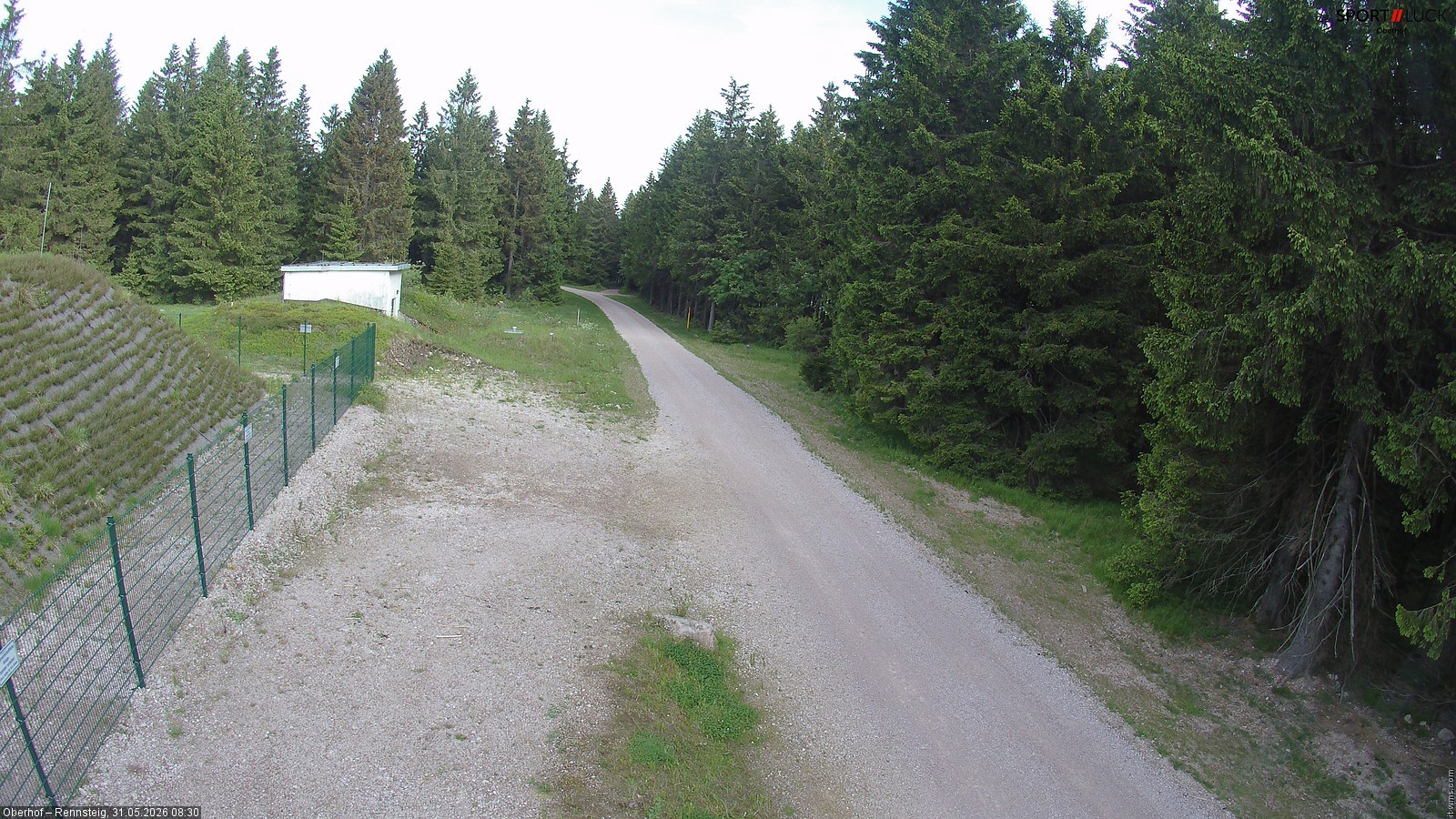 Archived image Webcam Hiking trail Rennsteig