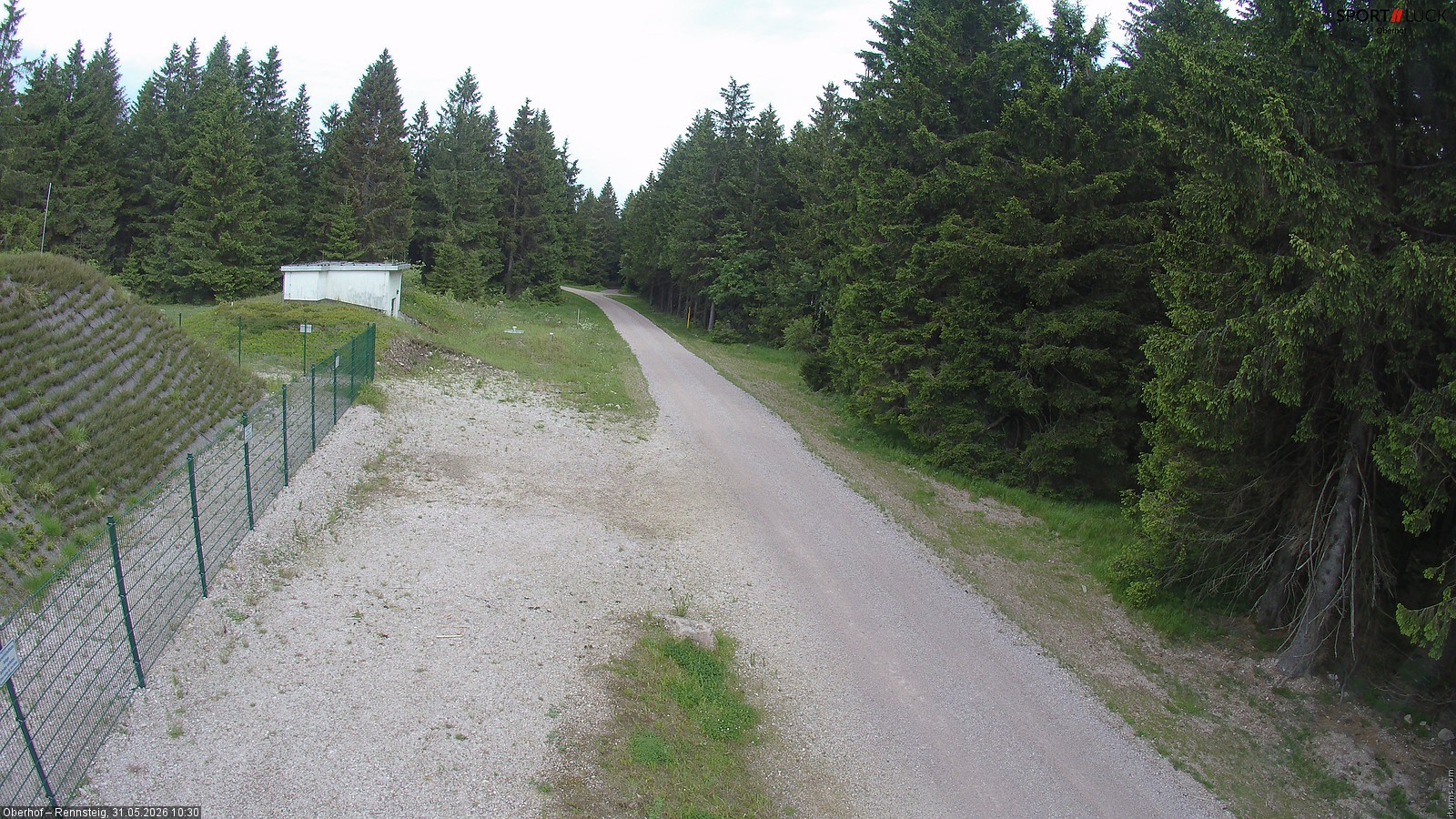 Archived image Webcam Hiking trail Rennsteig