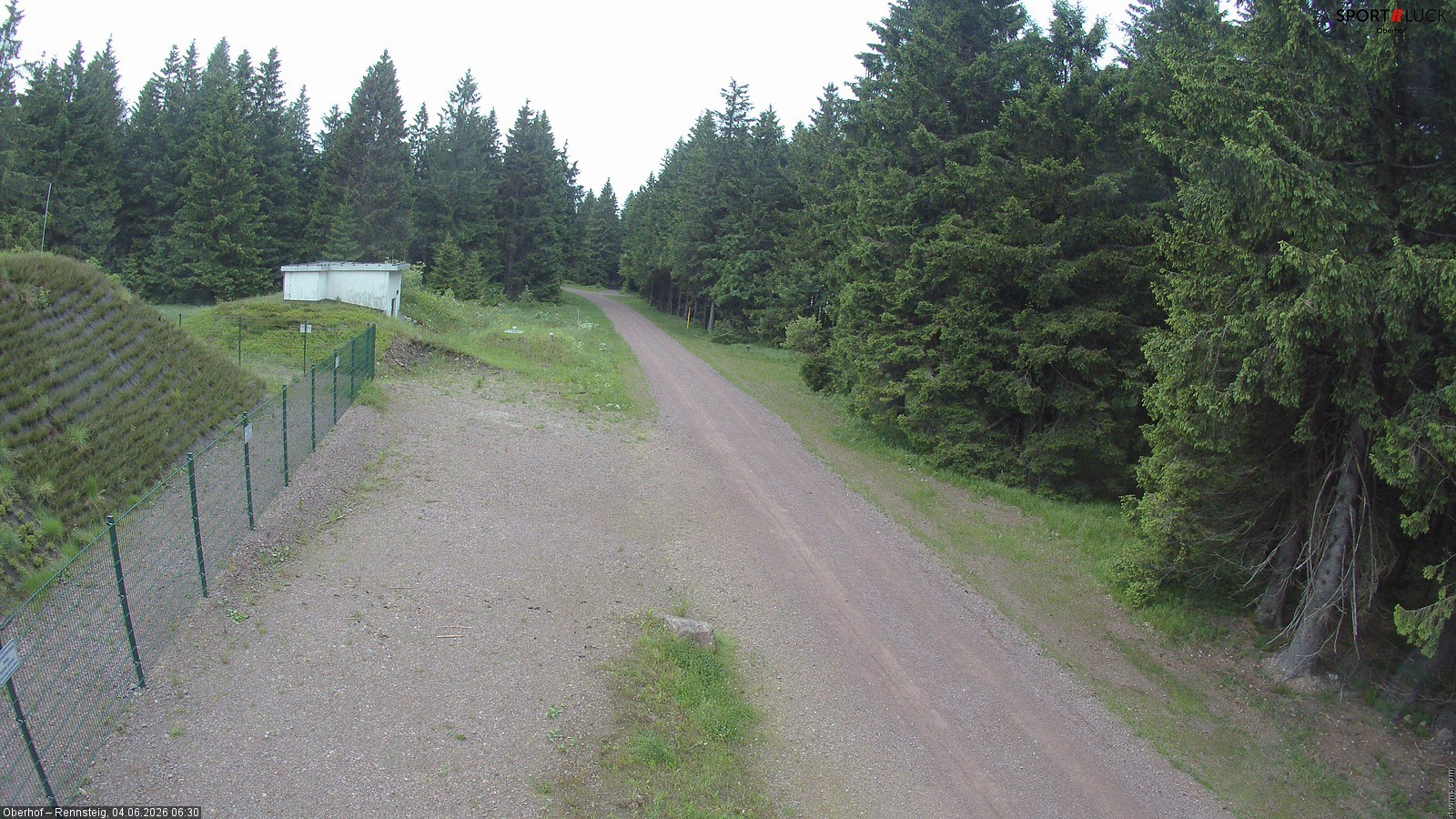 Archiv Foto Webcam Stein 16 am Wanderweg Rennsteig