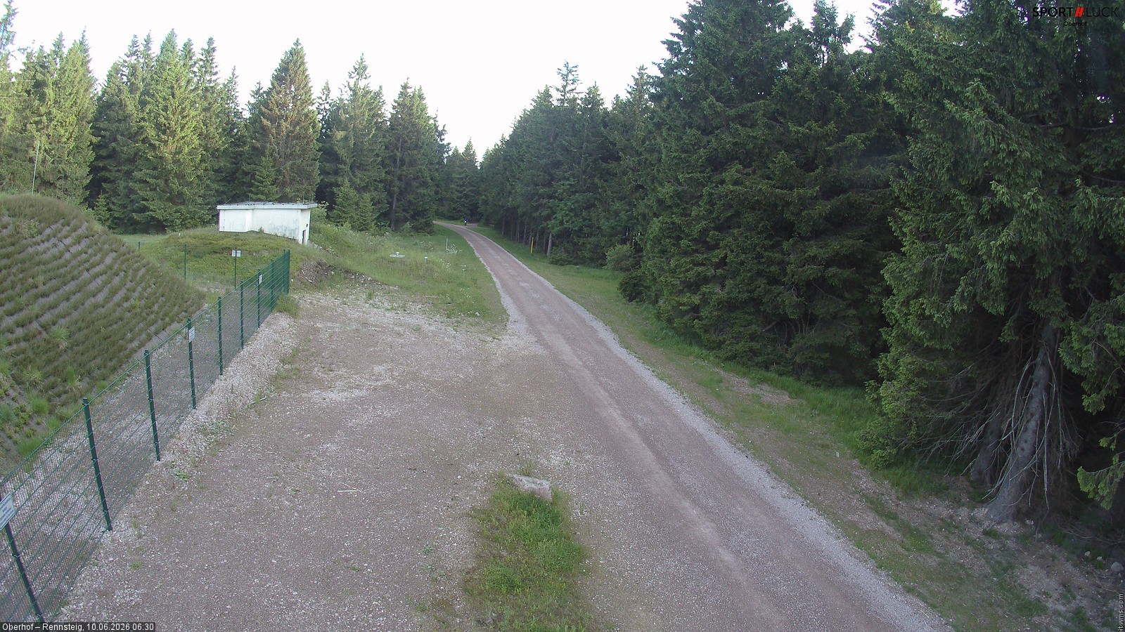 Archiv Foto Webcam Stein 16 am Wanderweg Rennsteig
