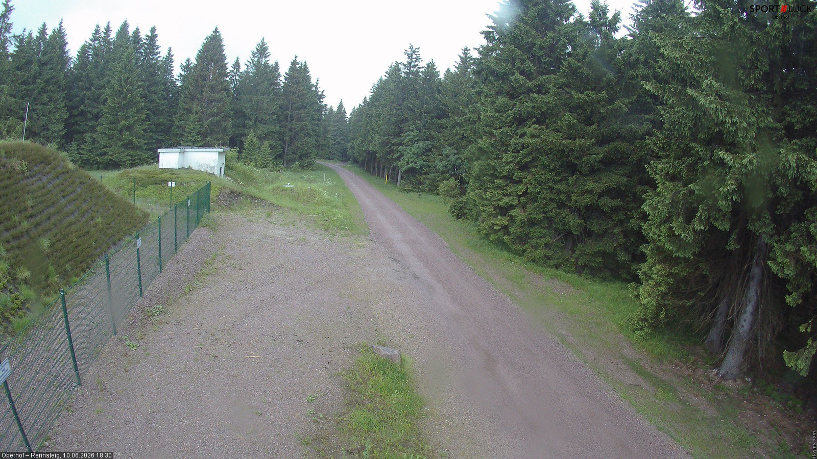 Archiv Foto Webcam Stein 16 am Wanderweg Rennsteig
