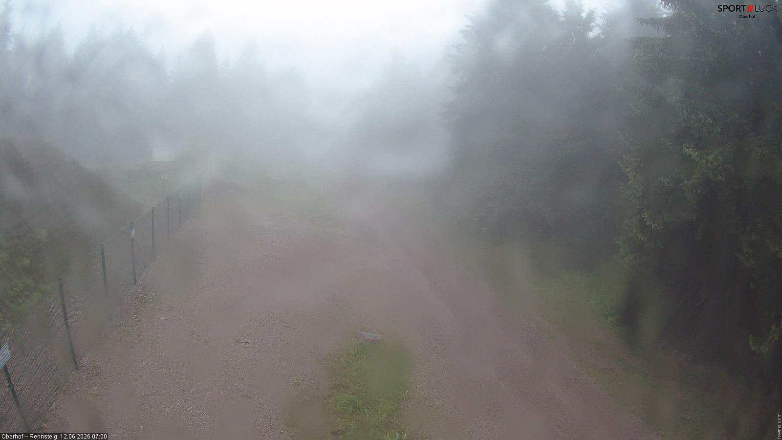 Archiv Foto Webcam Stein 16 am Wanderweg Rennsteig