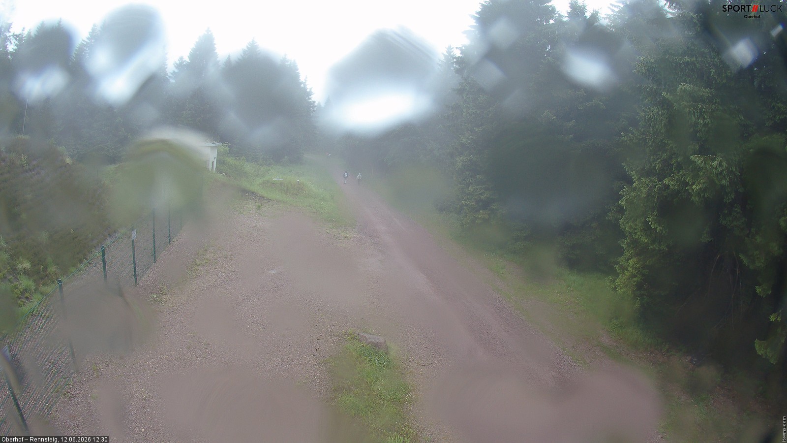 Archiv Foto Webcam Stein 16 am Wanderweg Rennsteig