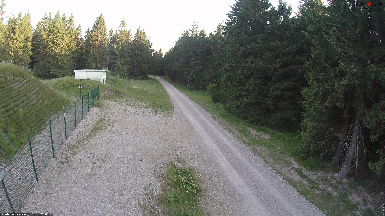 Archiv Foto Webcam Stein 16 am Wanderweg Rennsteig
