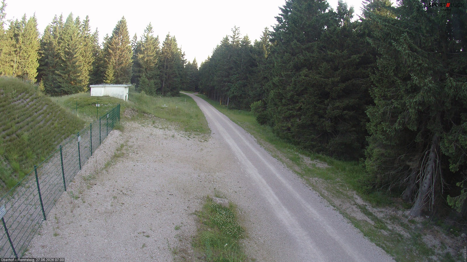 Archiv Foto Webcam Stein 16 am Wanderweg Rennsteig