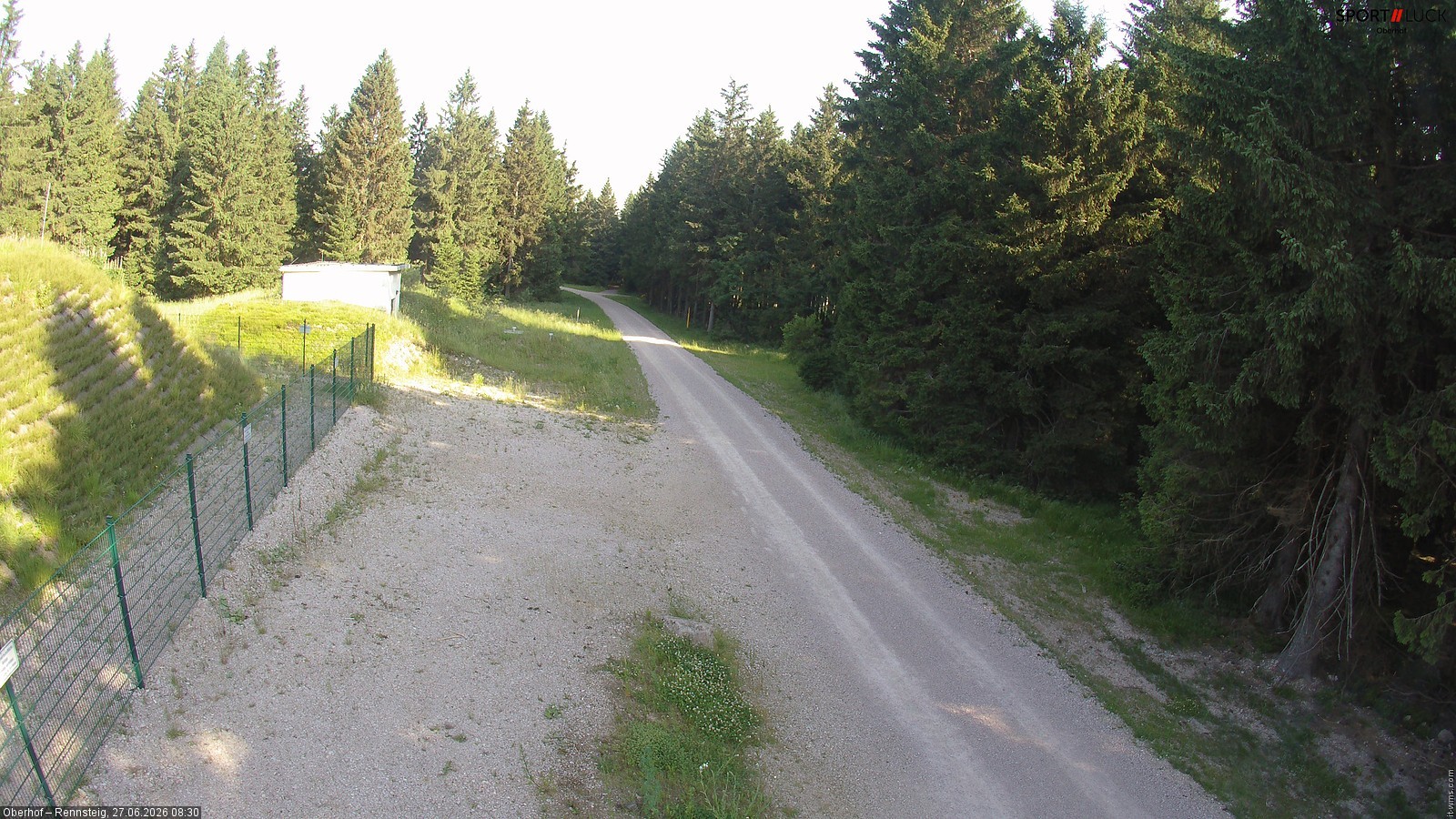 Archiv Foto Webcam Stein 16 am Wanderweg Rennsteig