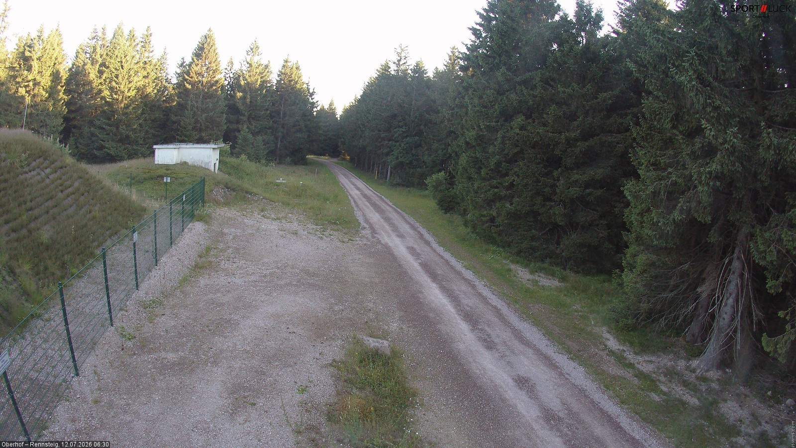 Archiv Foto Webcam Stein 16 am Wanderweg Rennsteig
