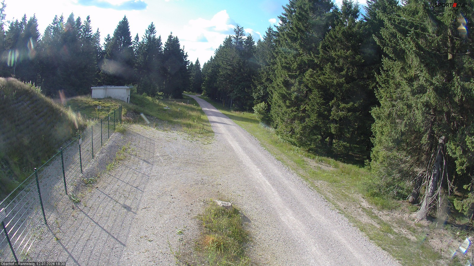 Archived image Webcam Hiking trail Rennsteig