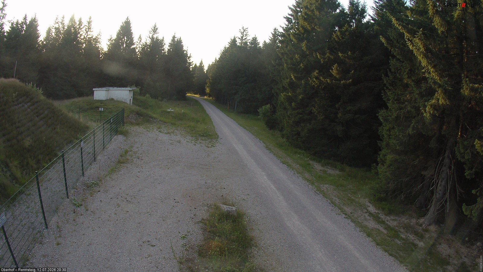 Archived image Webcam Hiking trail Rennsteig