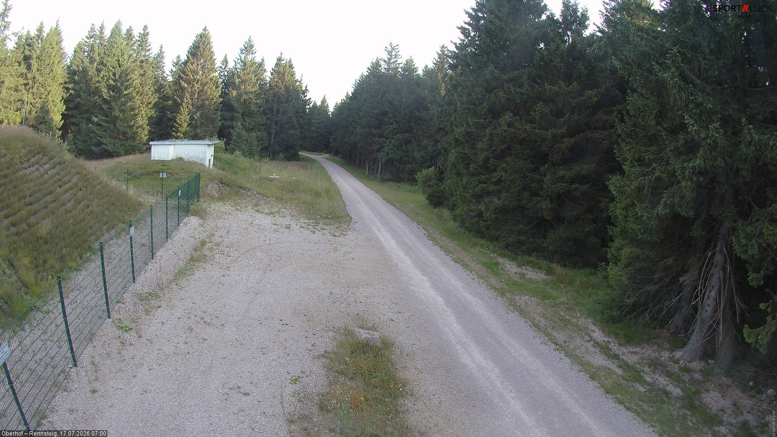 Archived image Webcam Hiking trail Rennsteig
