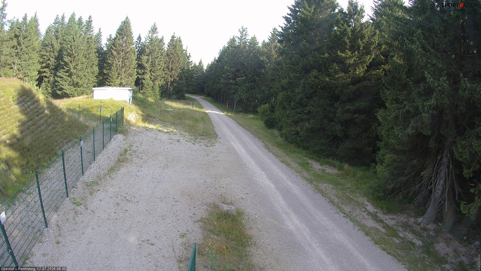 Archived image Webcam Hiking trail Rennsteig