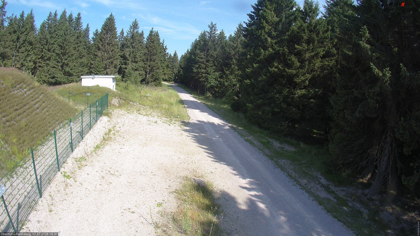 Archived image Webcam Hiking trail Rennsteig