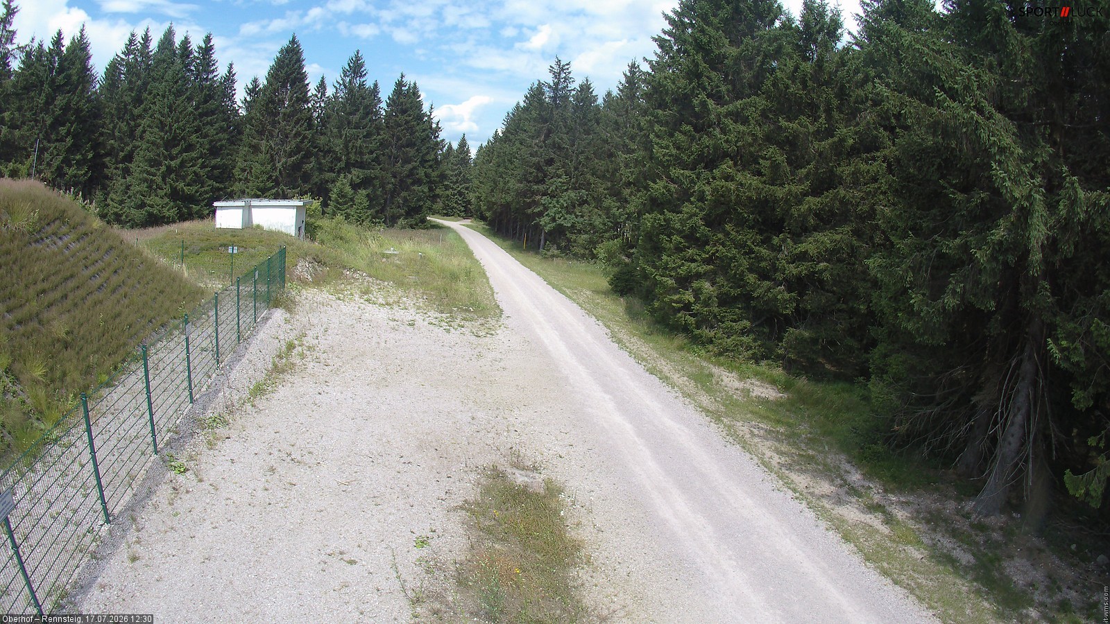 Archived image Webcam Hiking trail Rennsteig