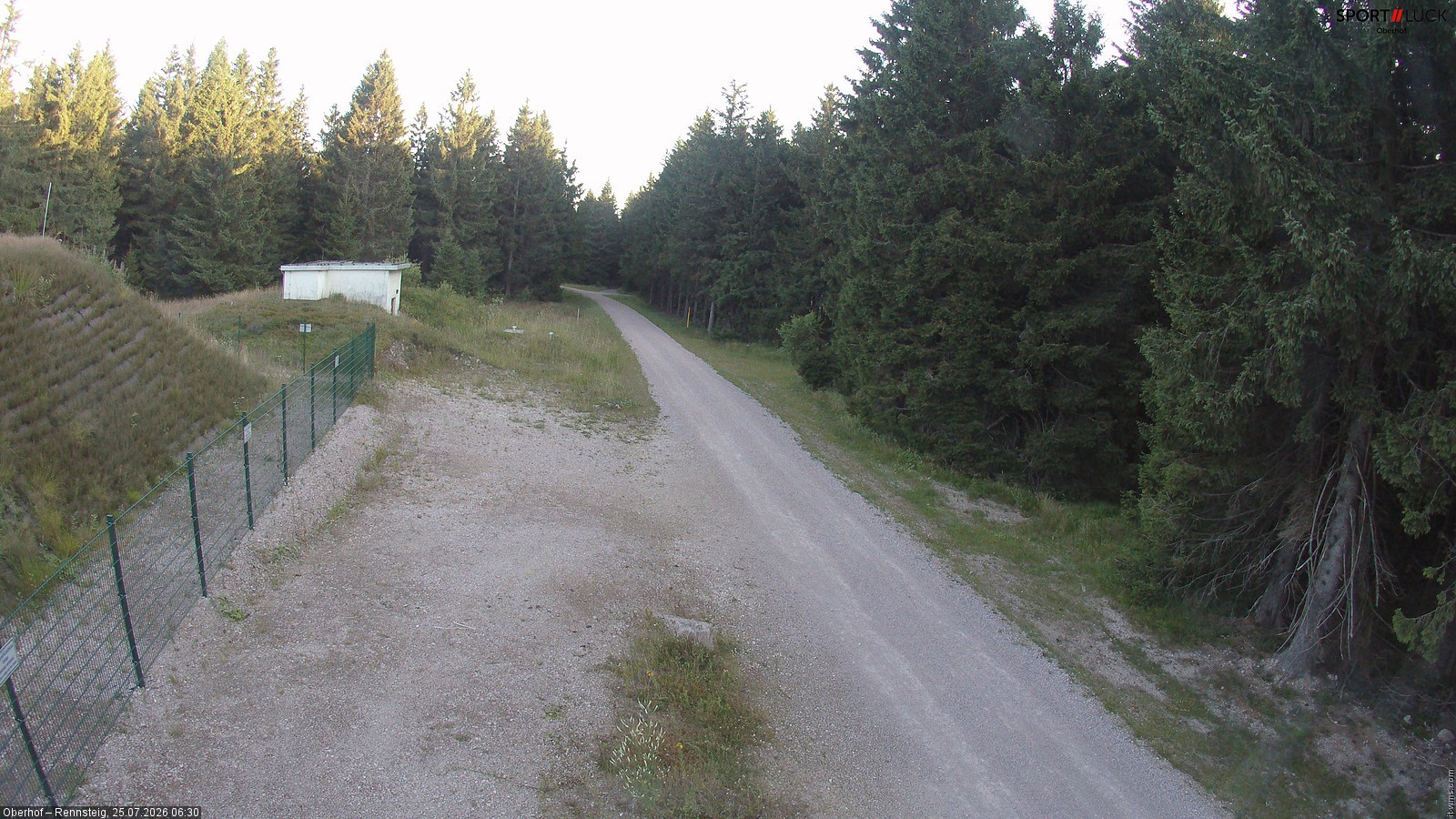 Archiv Foto Webcam Stein 16 am Wanderweg Rennsteig