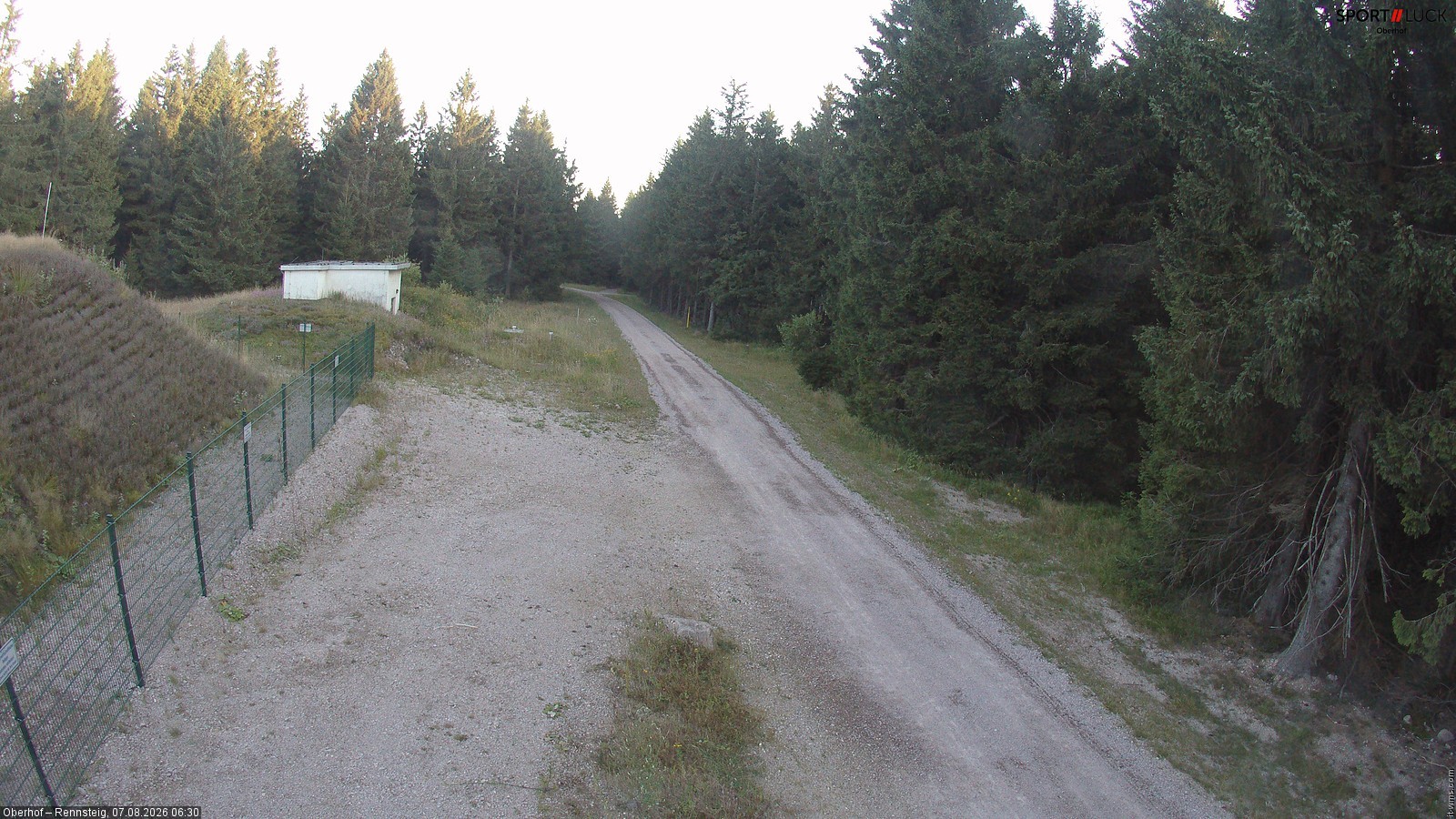 Archiv Foto Webcam Stein 16 am Wanderweg Rennsteig