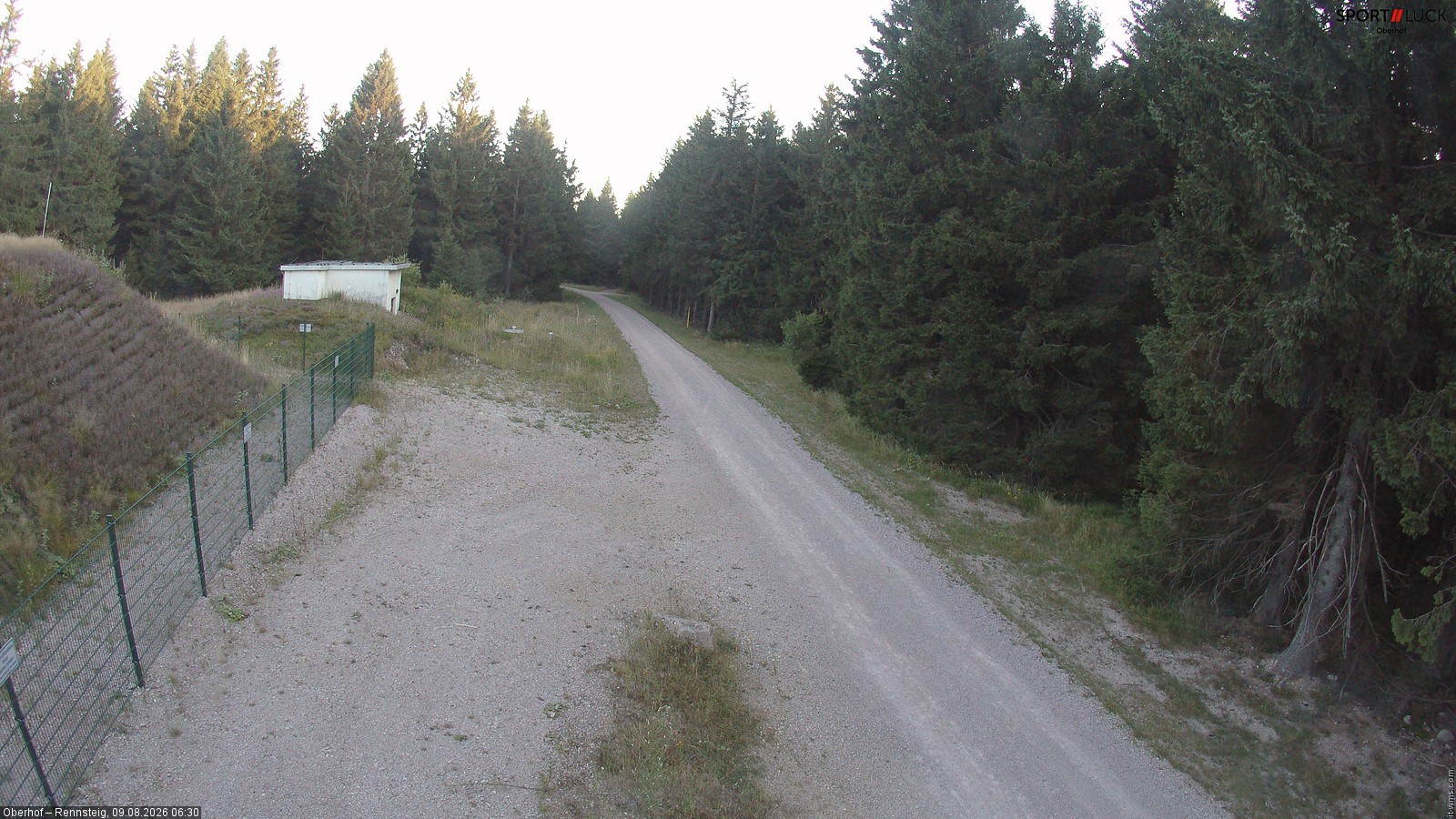 Archiv Foto Webcam Stein 16 am Wanderweg Rennsteig