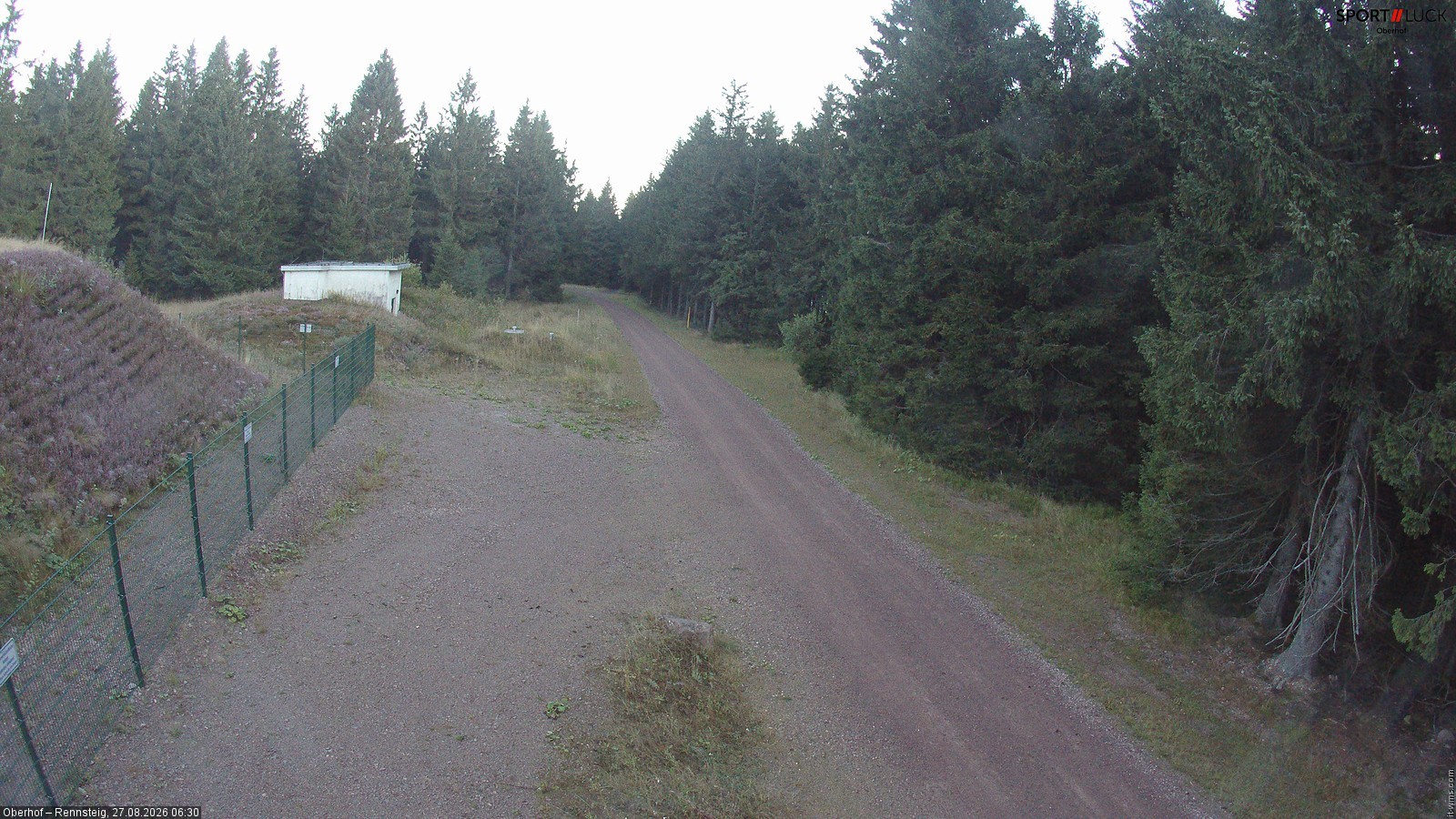 Archived image Webcam Hiking trail Rennsteig