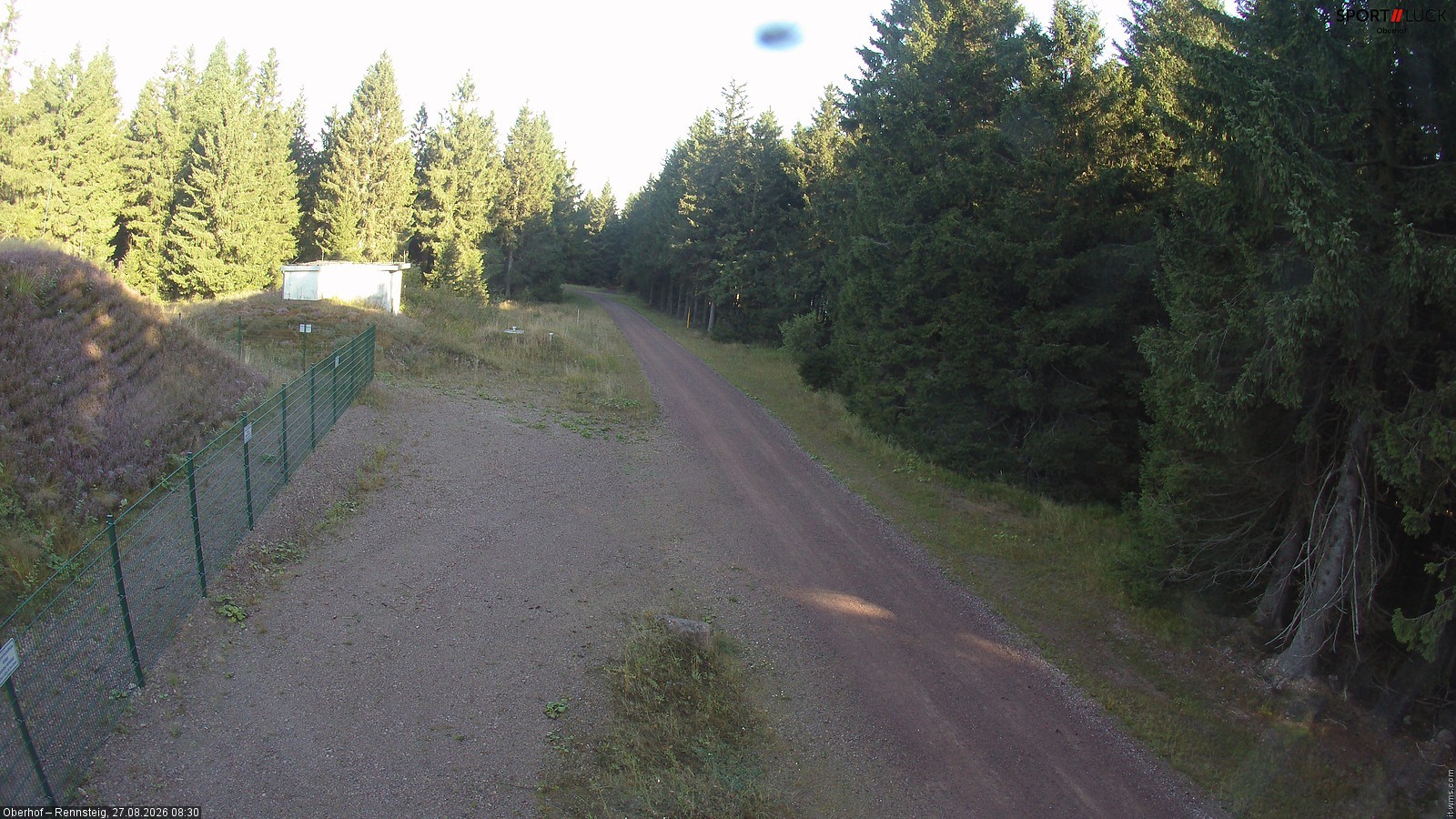 Archived image Webcam Hiking trail Rennsteig