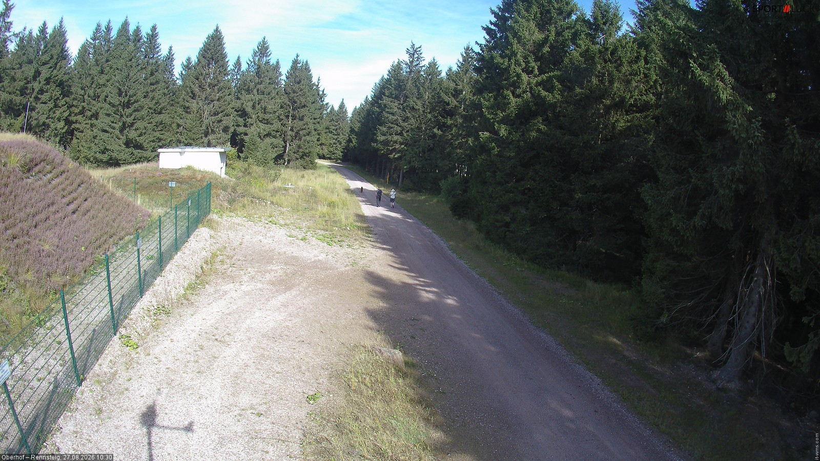 Archived image Webcam Hiking trail Rennsteig