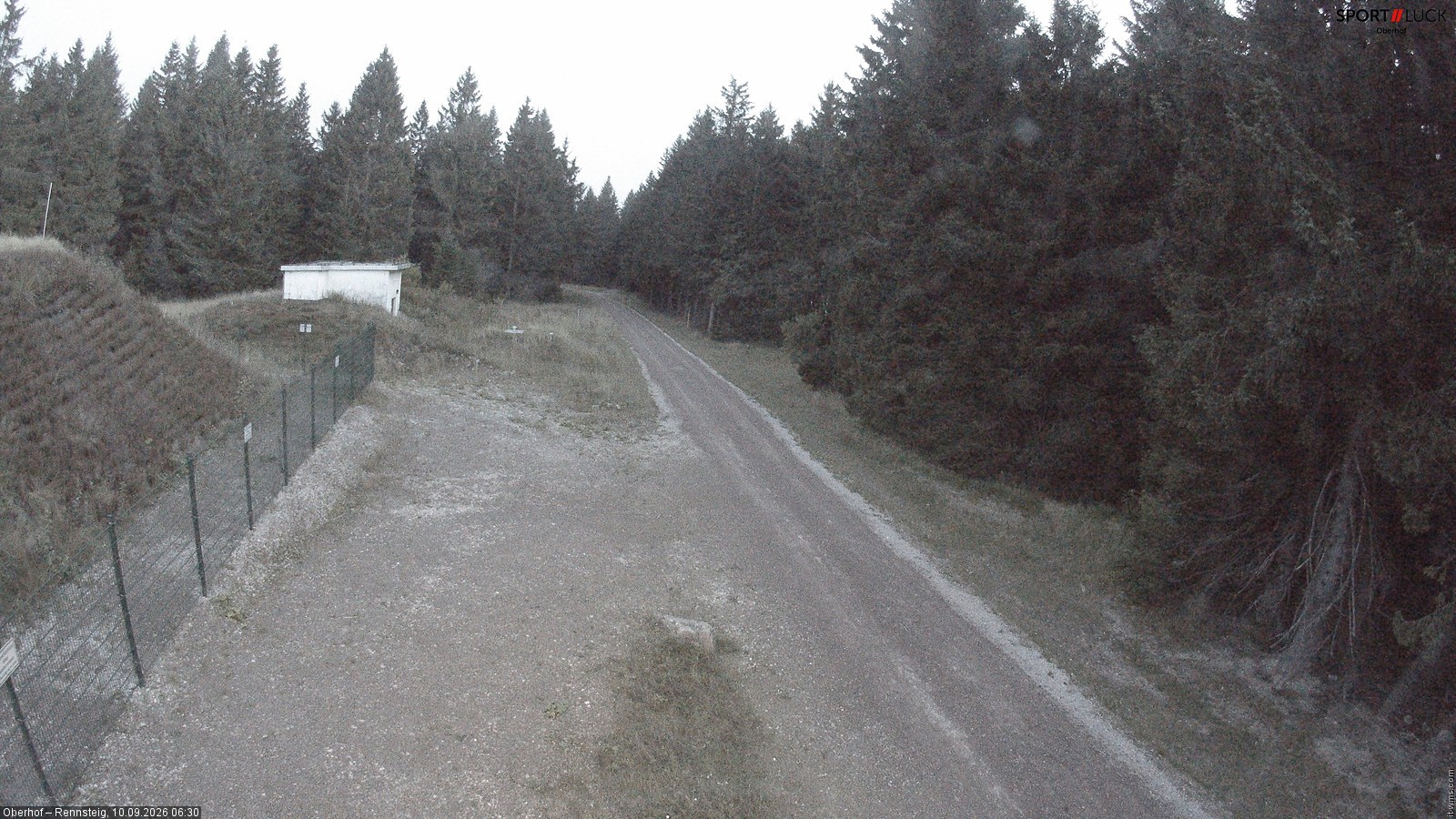Archived image Webcam Hiking trail Rennsteig