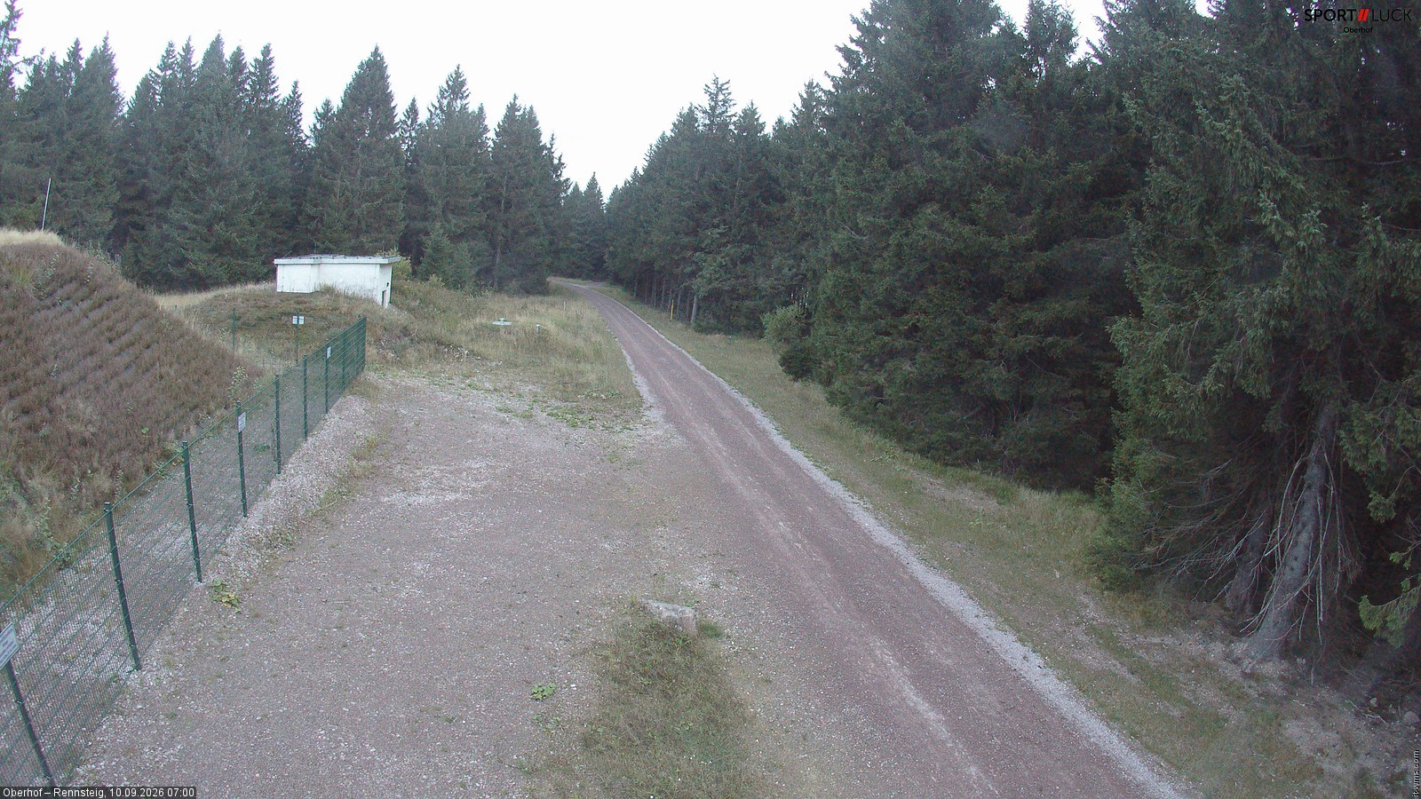 Archived image Webcam Hiking trail Rennsteig