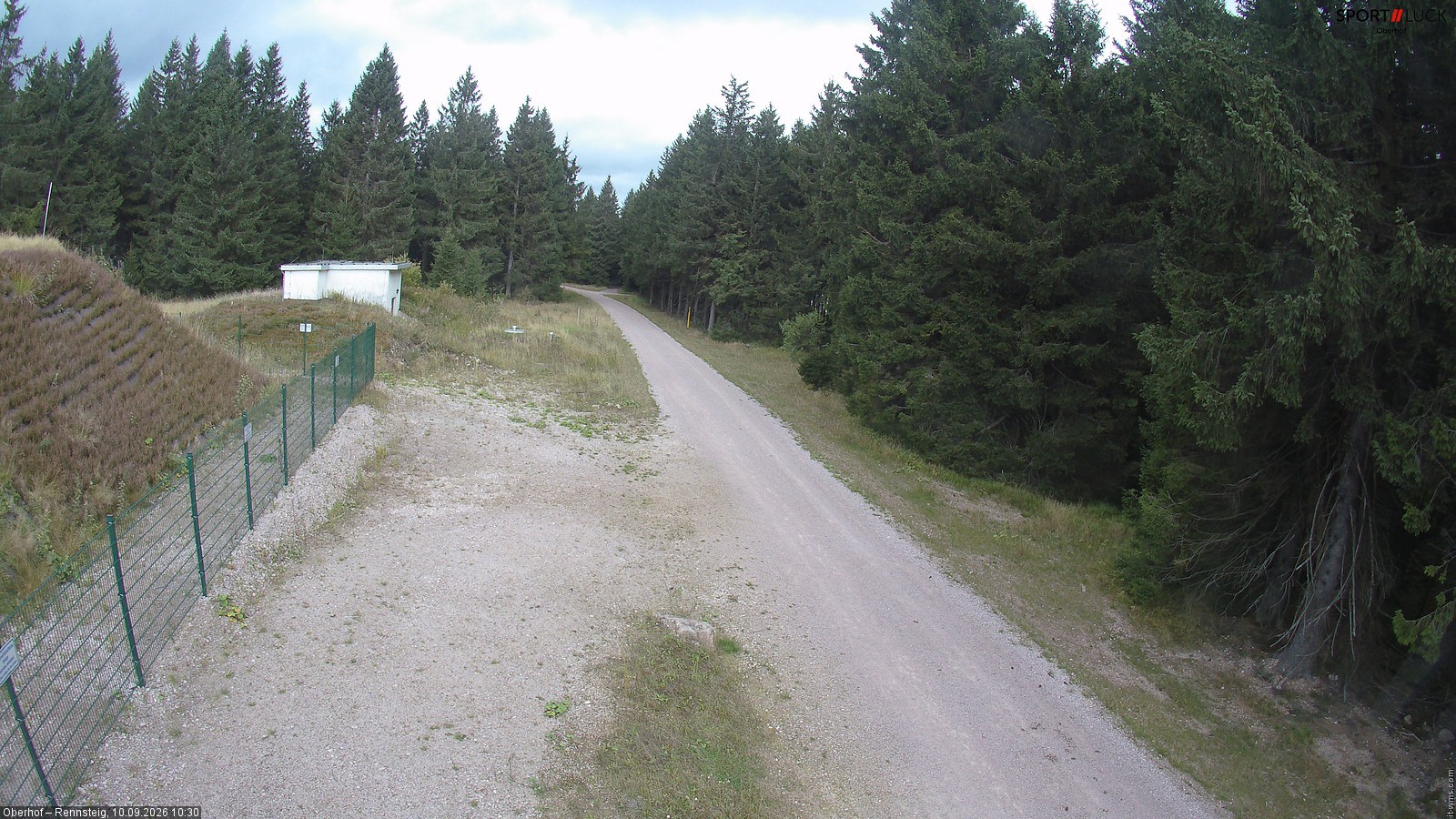 Archived image Webcam Hiking trail Rennsteig