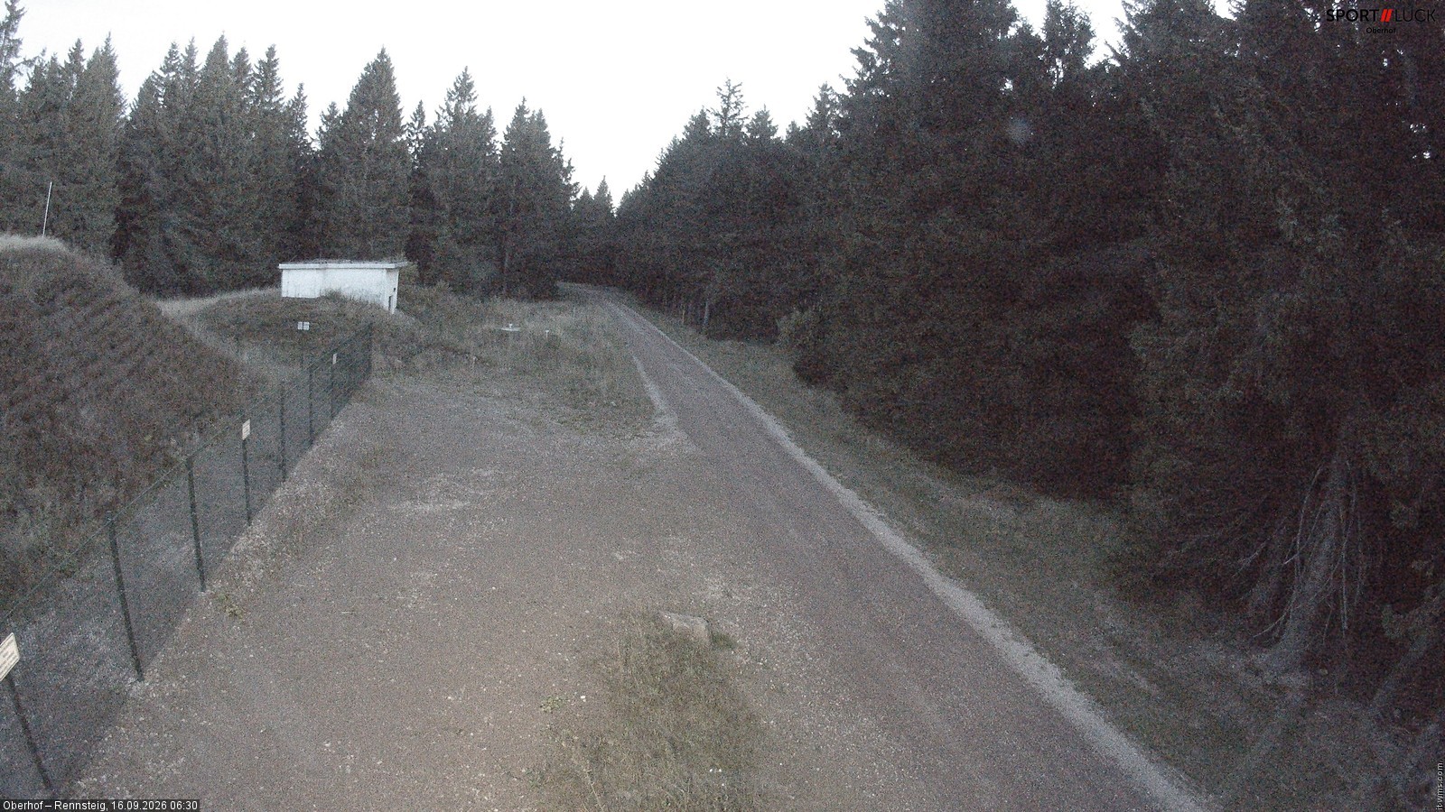 Archived image Webcam Hiking trail Rennsteig
