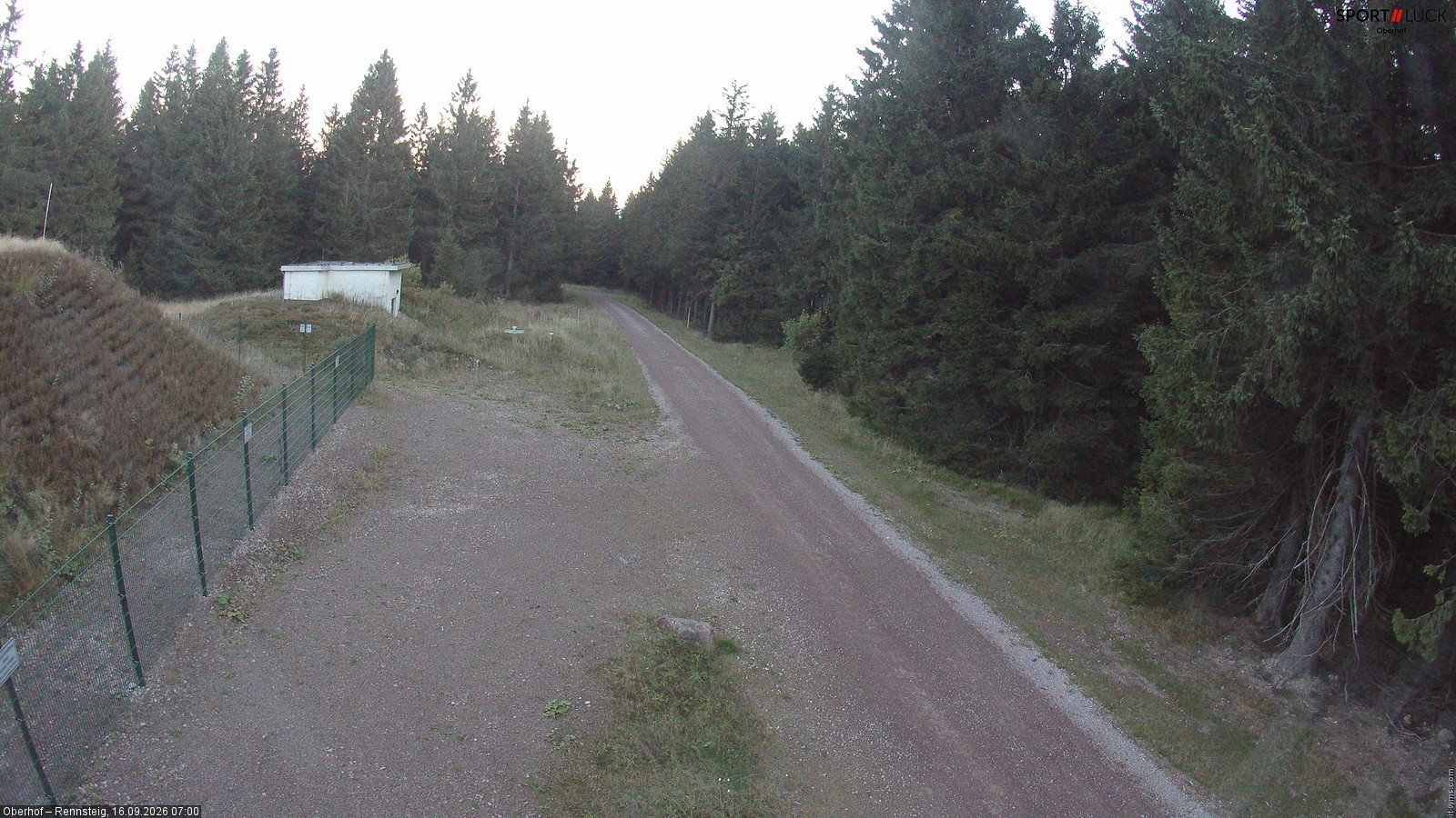 Archived image Webcam Hiking trail Rennsteig