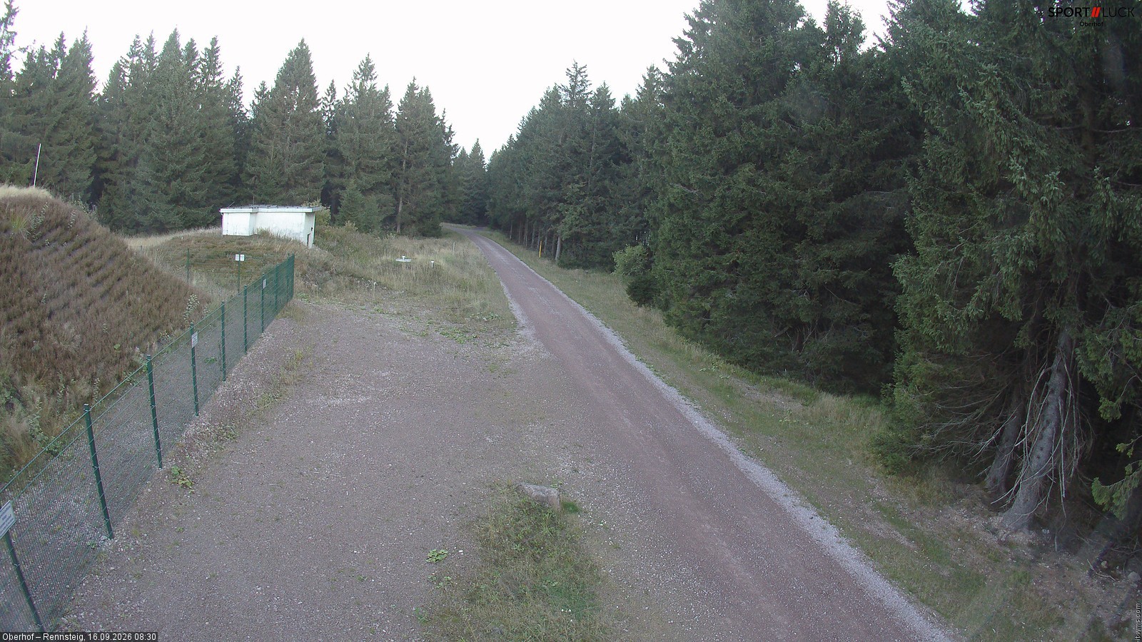 Archived image Webcam Hiking trail Rennsteig
