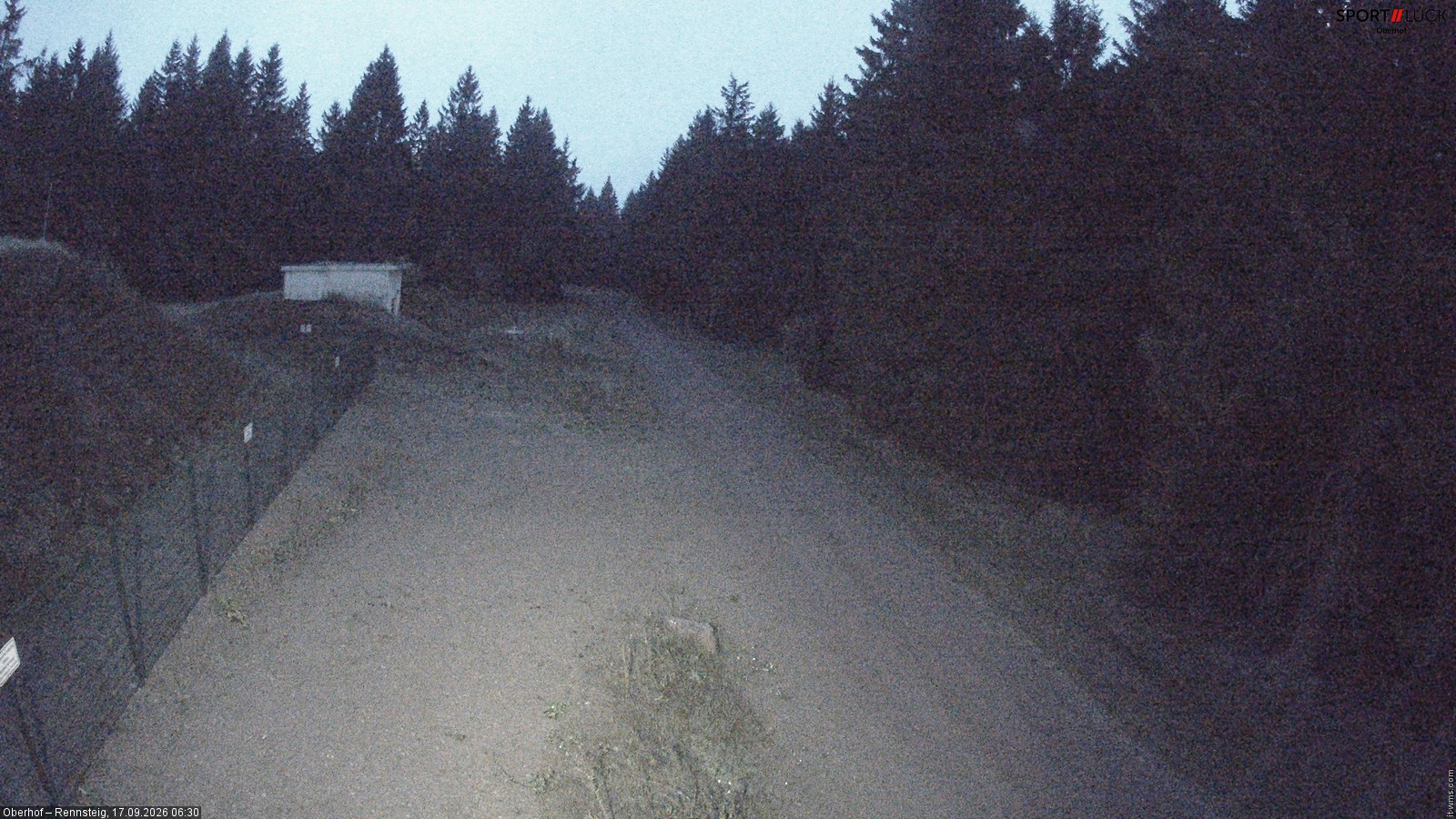 Archived image Webcam Hiking trail Rennsteig