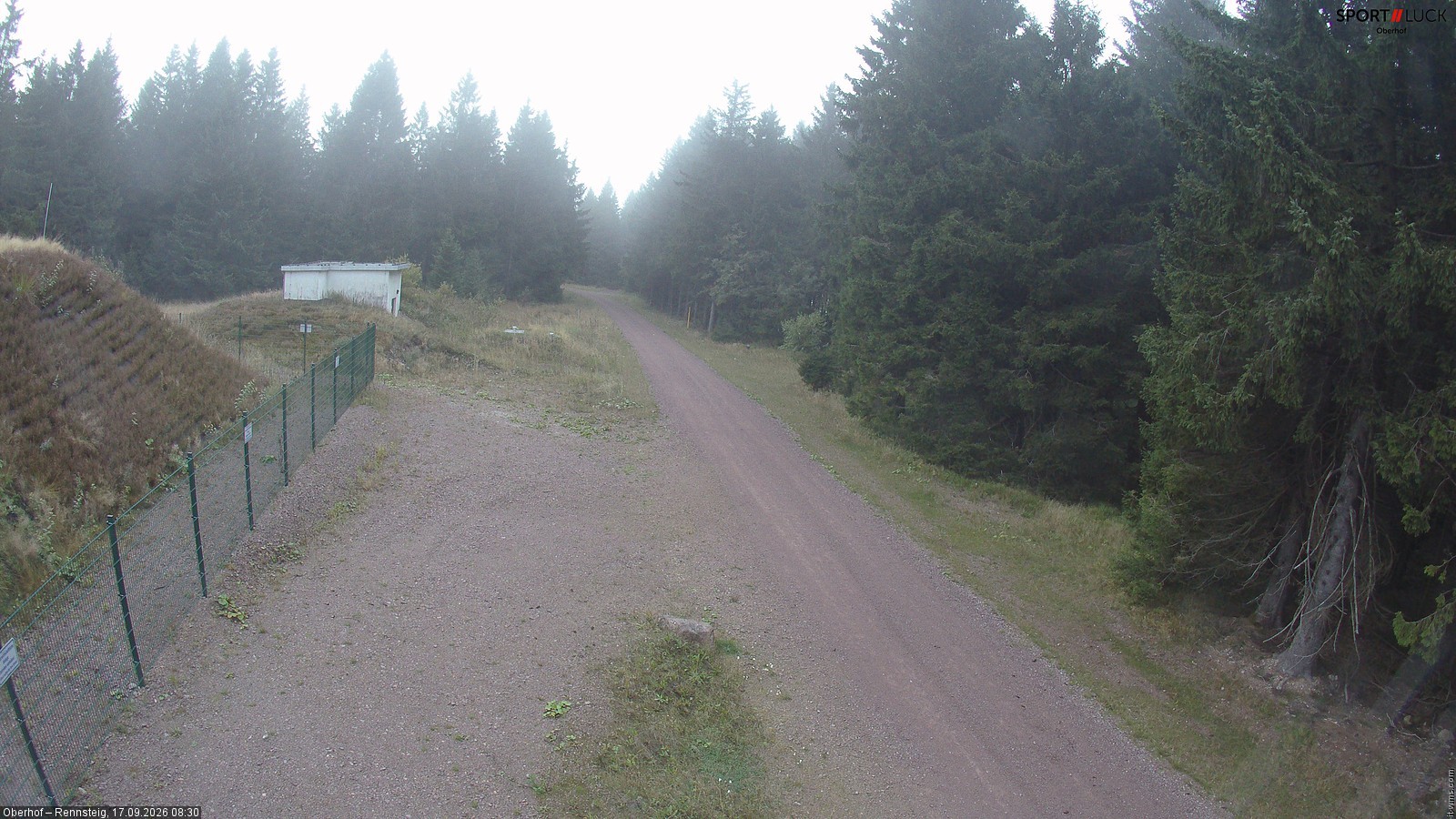 Archived image Webcam Hiking trail Rennsteig