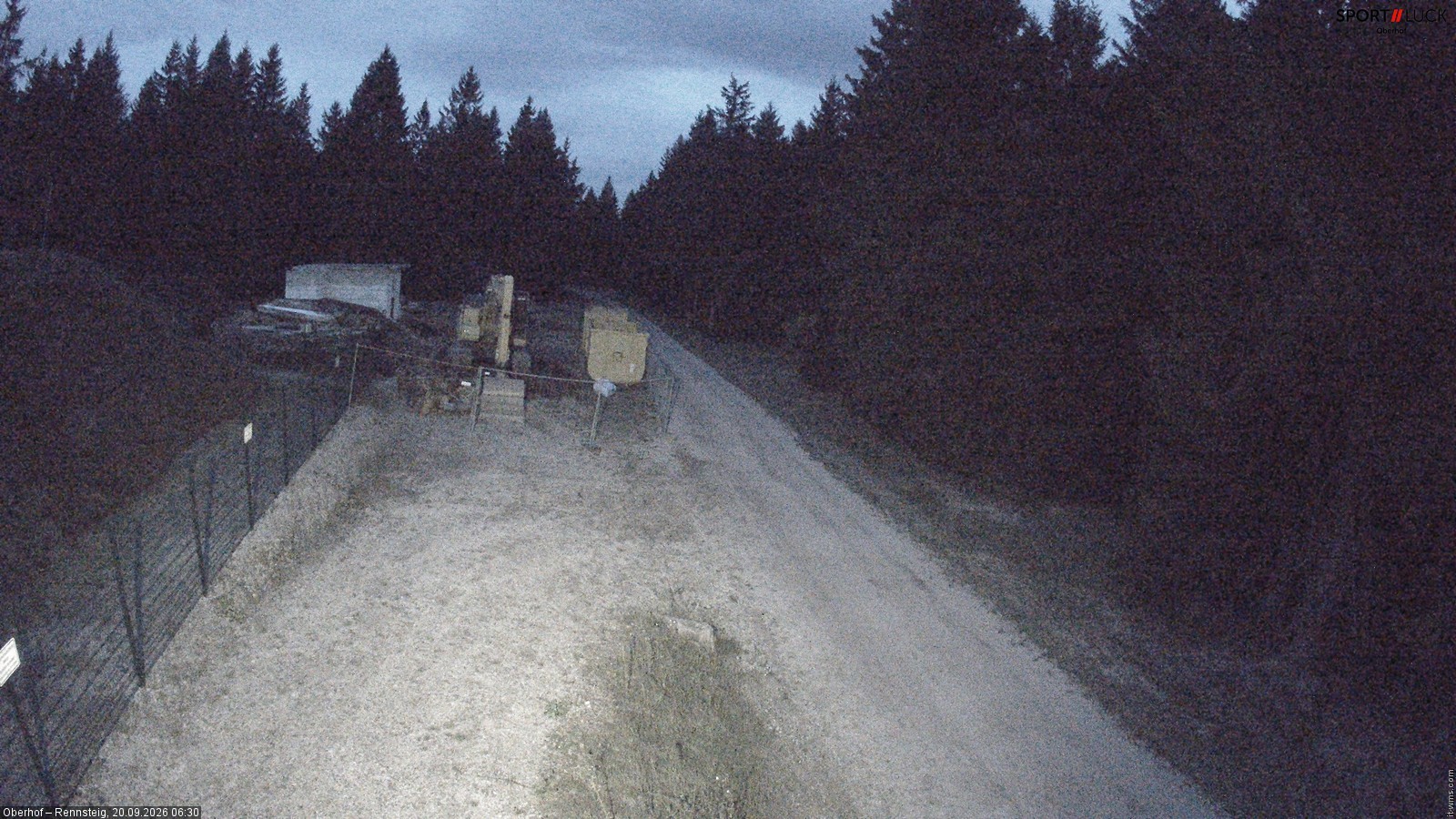 Archiv Foto Webcam Stein 16 am Wanderweg Rennsteig