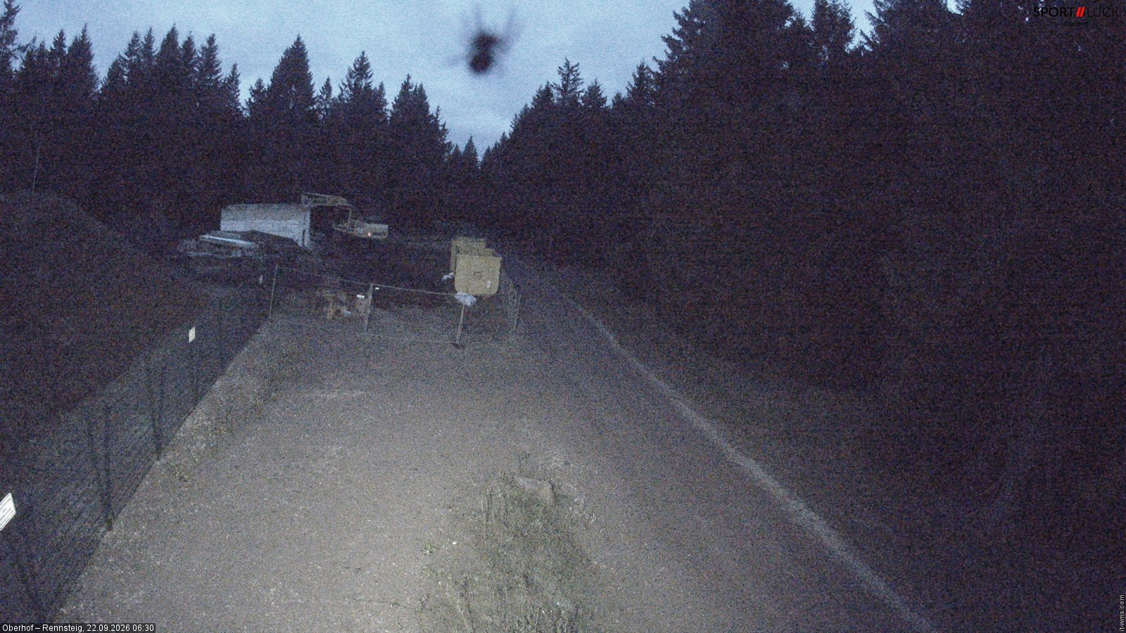 Archiv Foto Webcam Stein 16 am Wanderweg Rennsteig