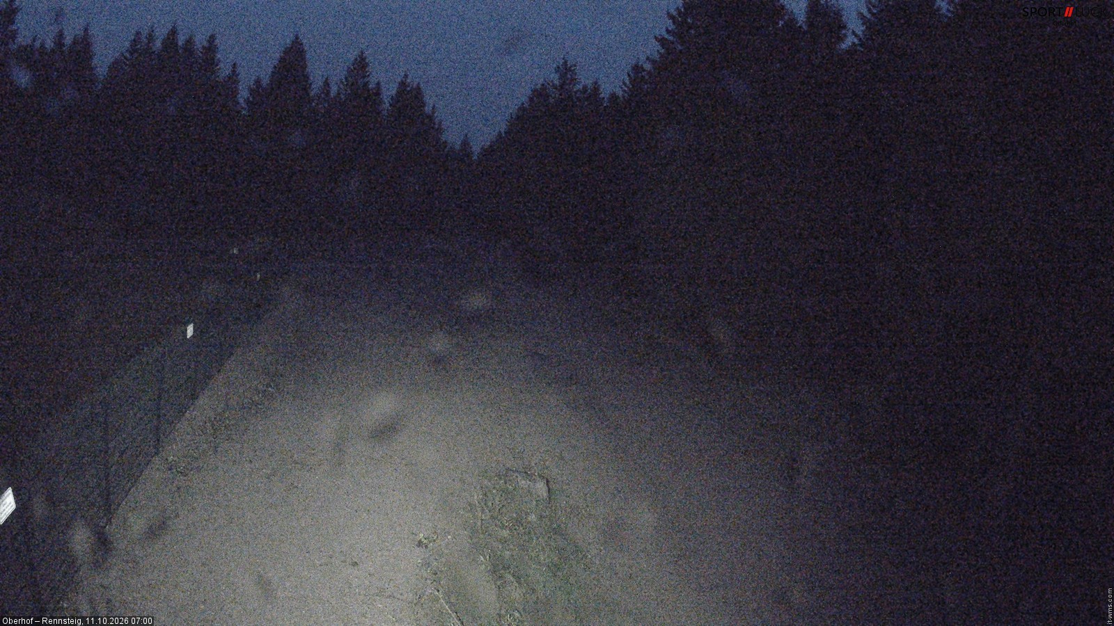 Archived image Webcam Hiking trail Rennsteig