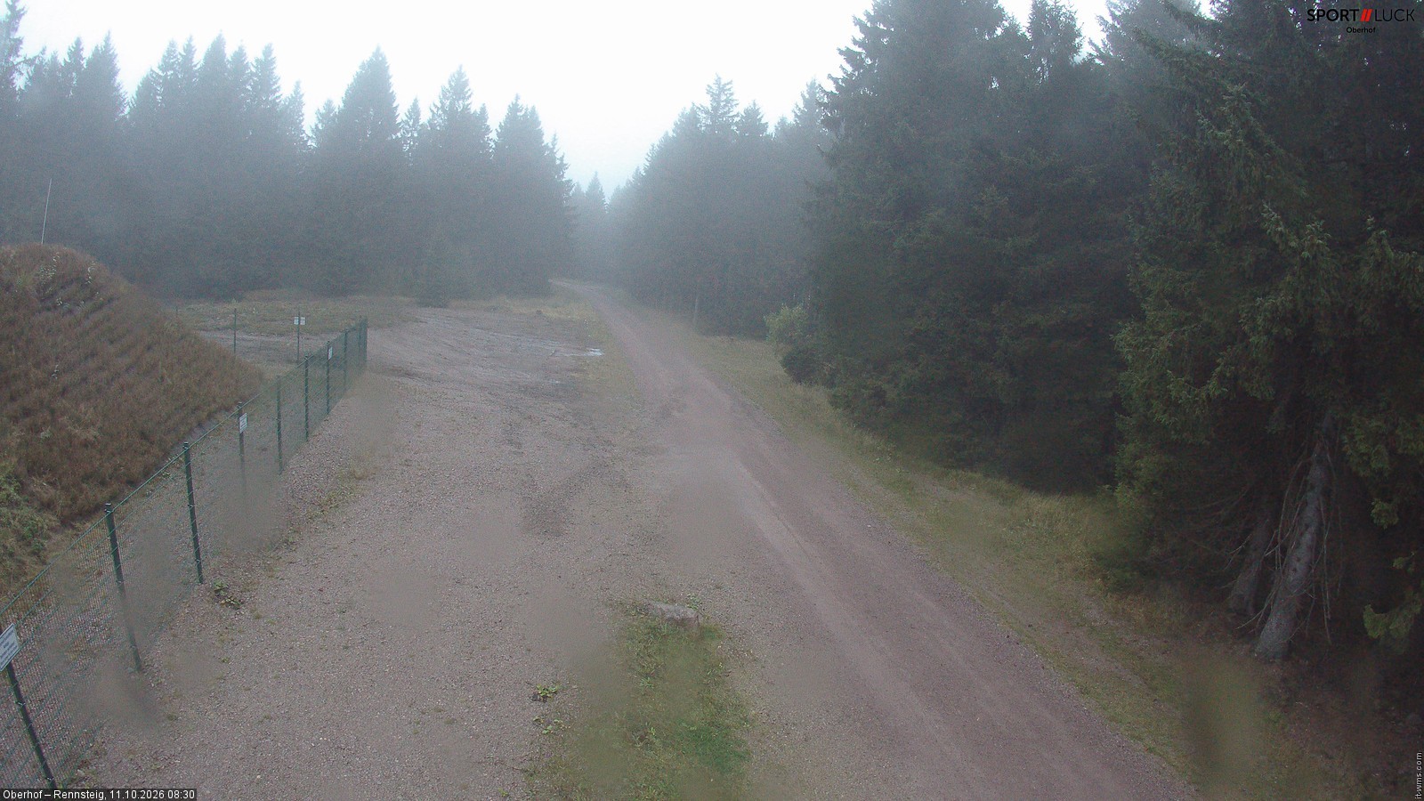 Archived image Webcam Hiking trail Rennsteig