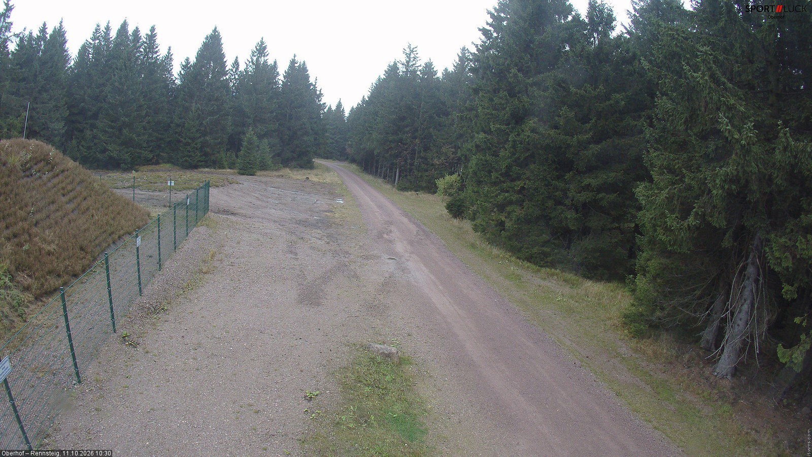 Archived image Webcam Hiking trail Rennsteig