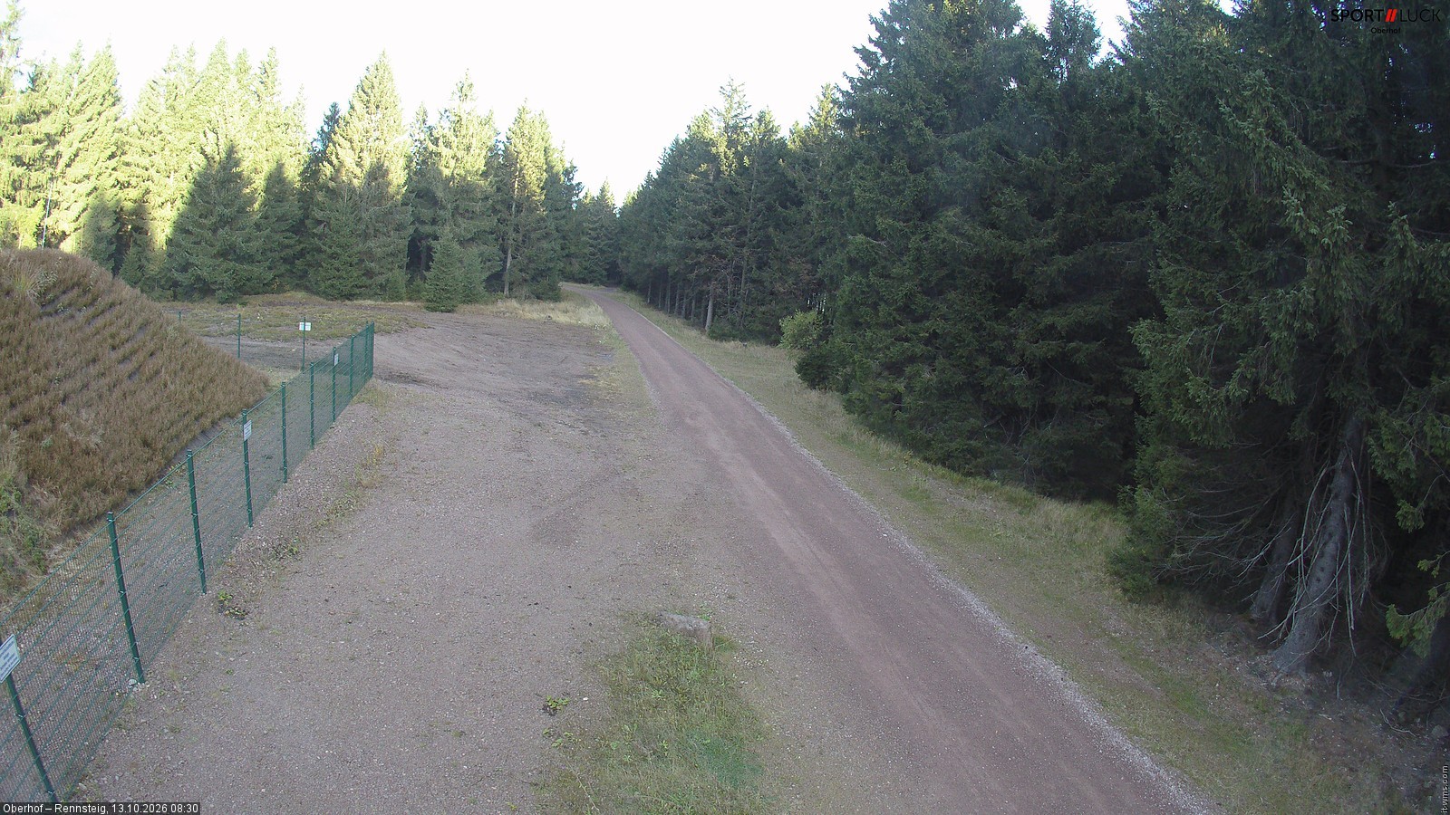 Archiv Foto Webcam Stein 16 am Wanderweg Rennsteig