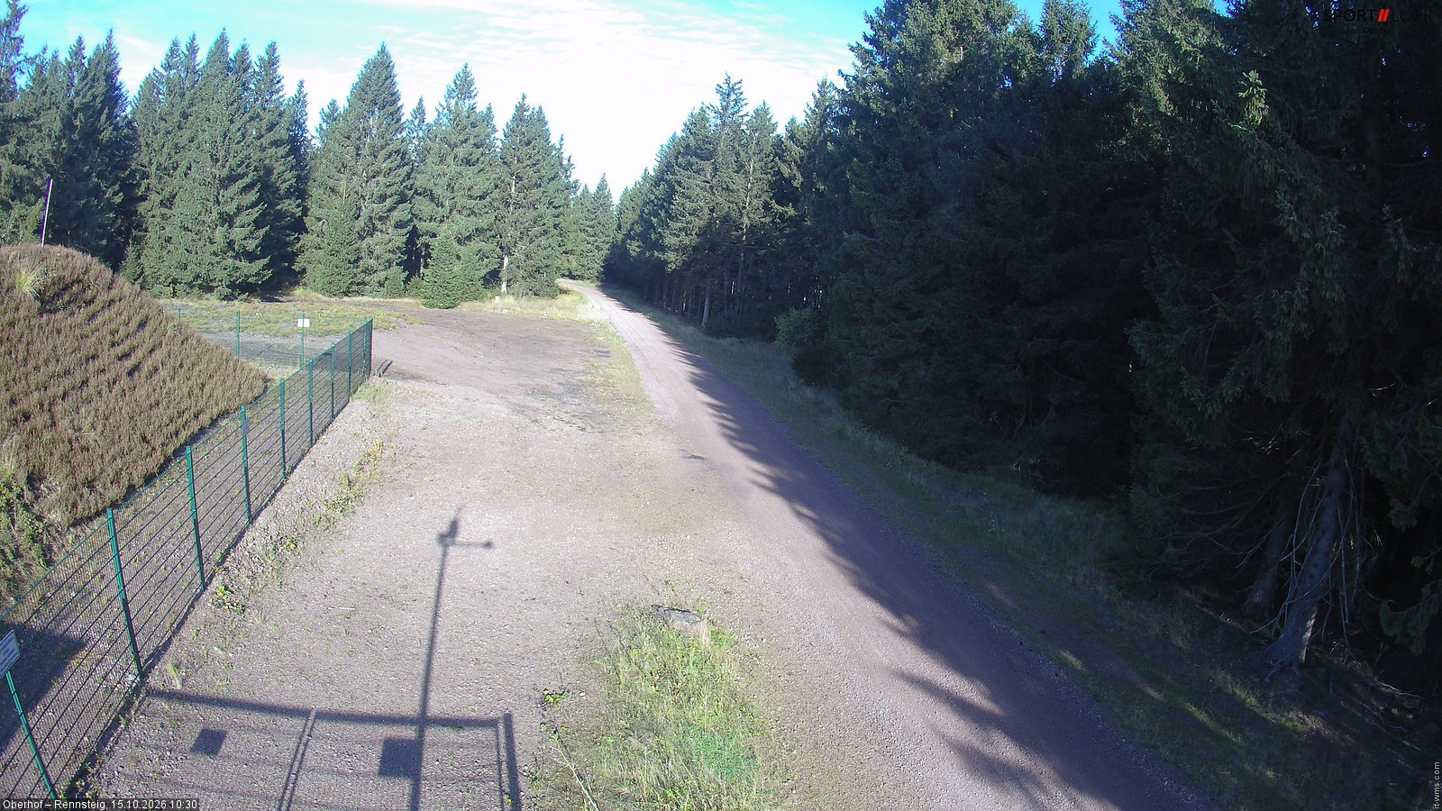 Archiv Foto Webcam Stein 16 am Wanderweg Rennsteig