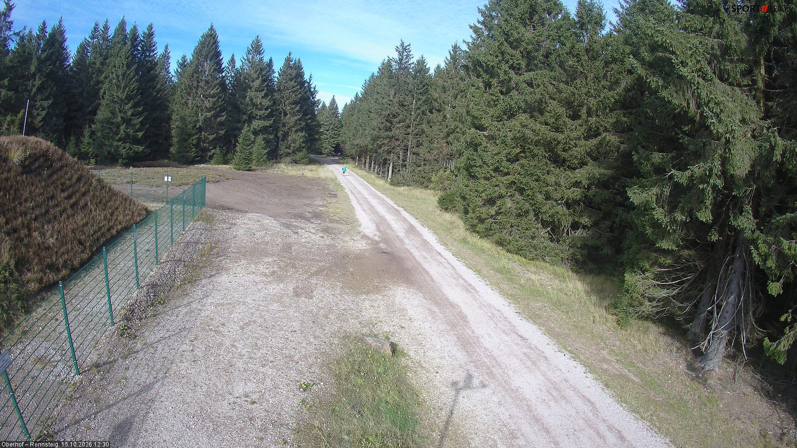 Archiv Foto Webcam Stein 16 am Wanderweg Rennsteig