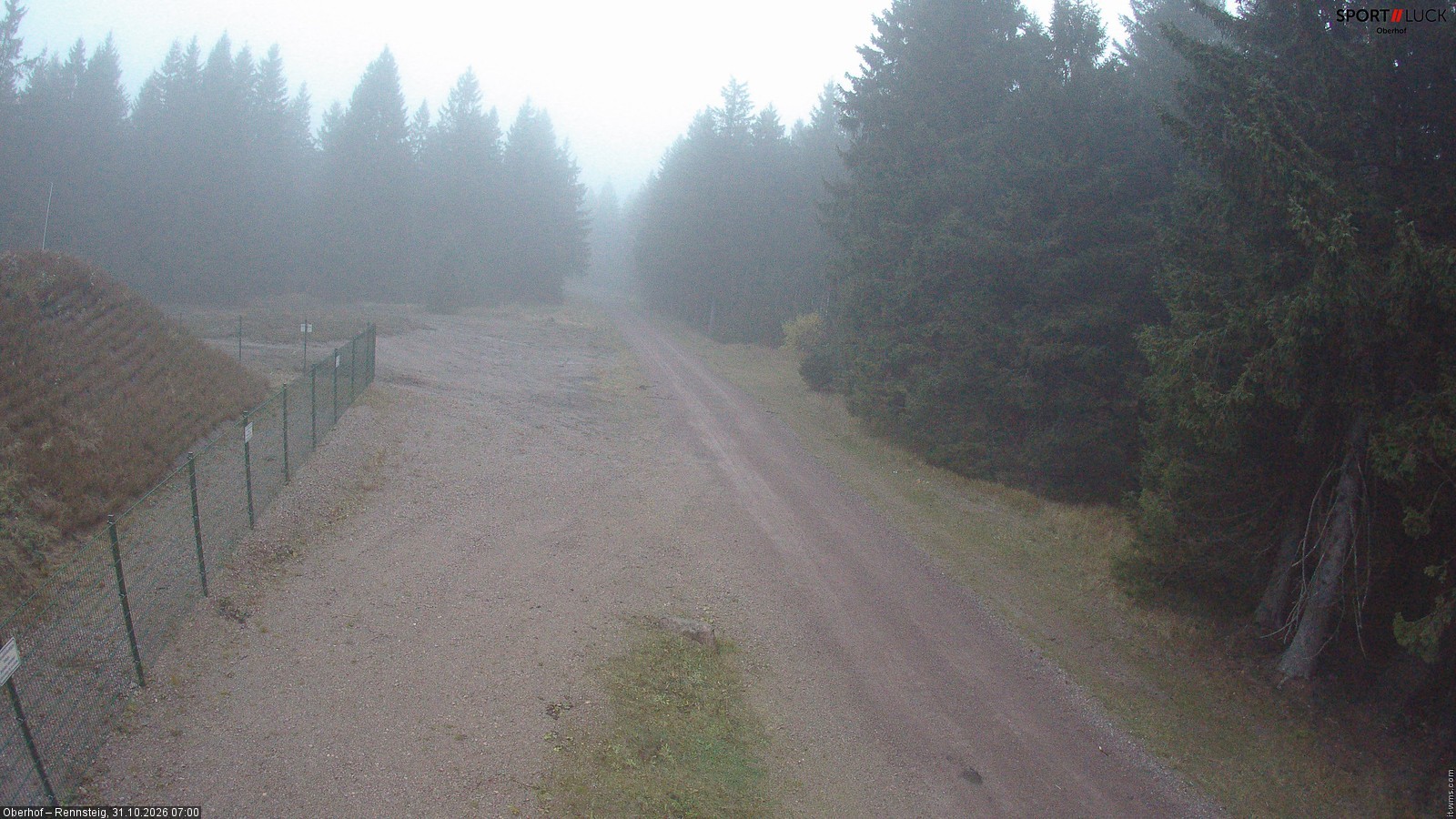 Archived image Webcam Hiking trail Rennsteig