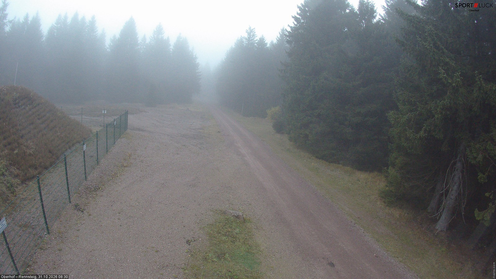 Archived image Webcam Hiking trail Rennsteig